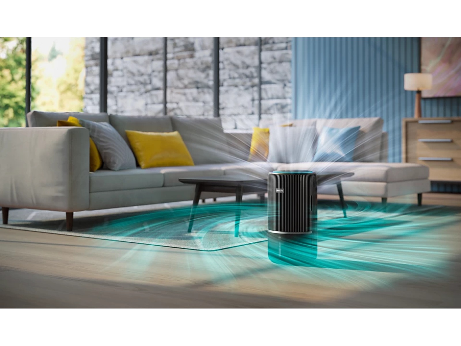 Philips PureProtect Water 3400 Series Smart 2-i-1-luftrenser og -fukter -B-Grade Demo hjem & fritid