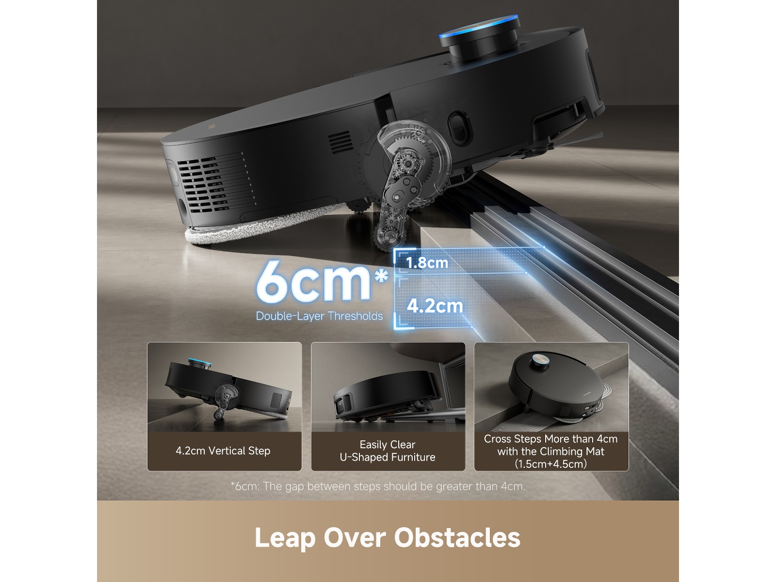 Dreame X50 Ultra Robotstøvsuger (sort) -B-Grade Demo hjem & fritid