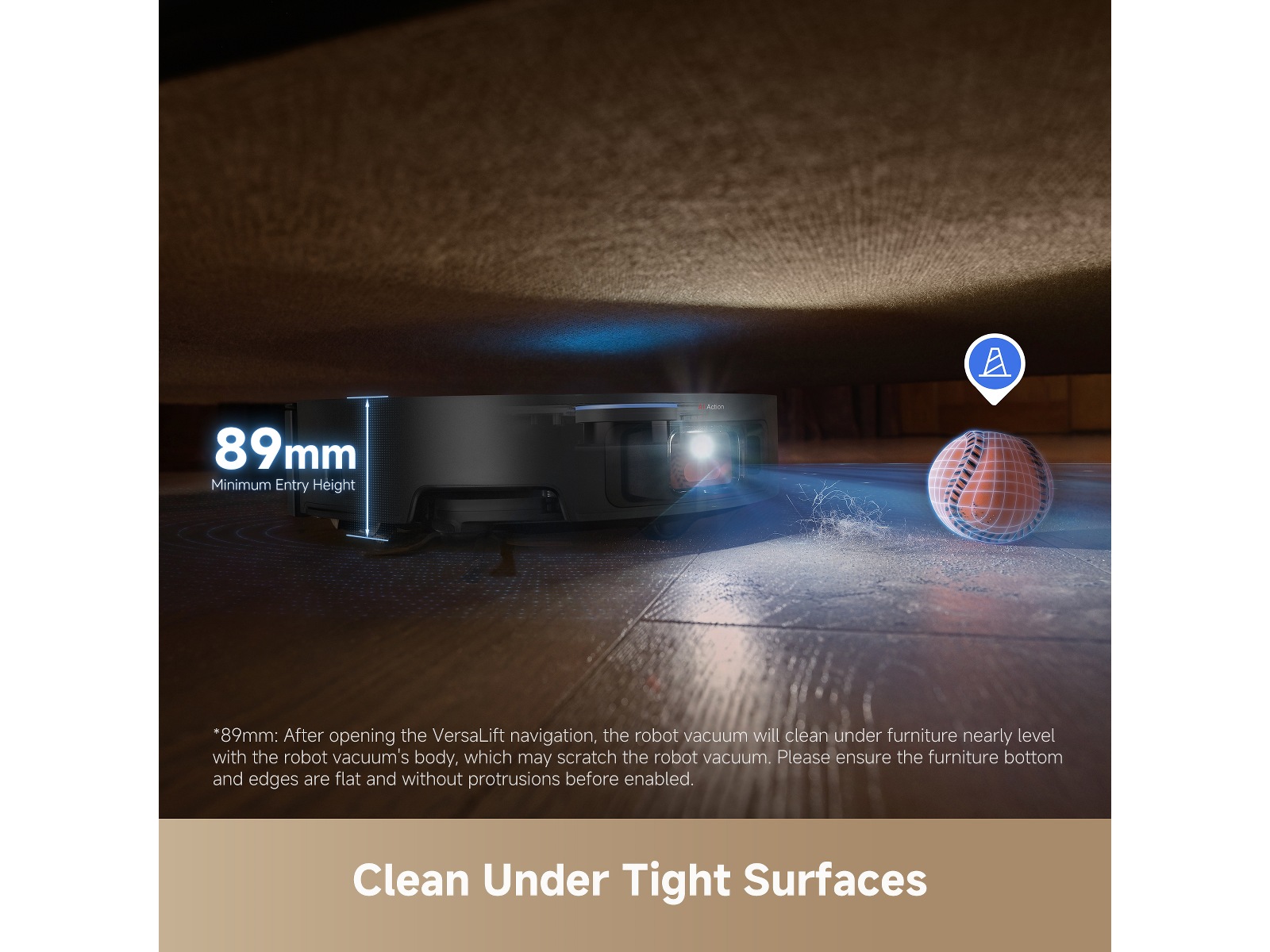 Dreame X50 Ultra Robotstøvsuger (sort) -B-Grade Demo hjem & fritid