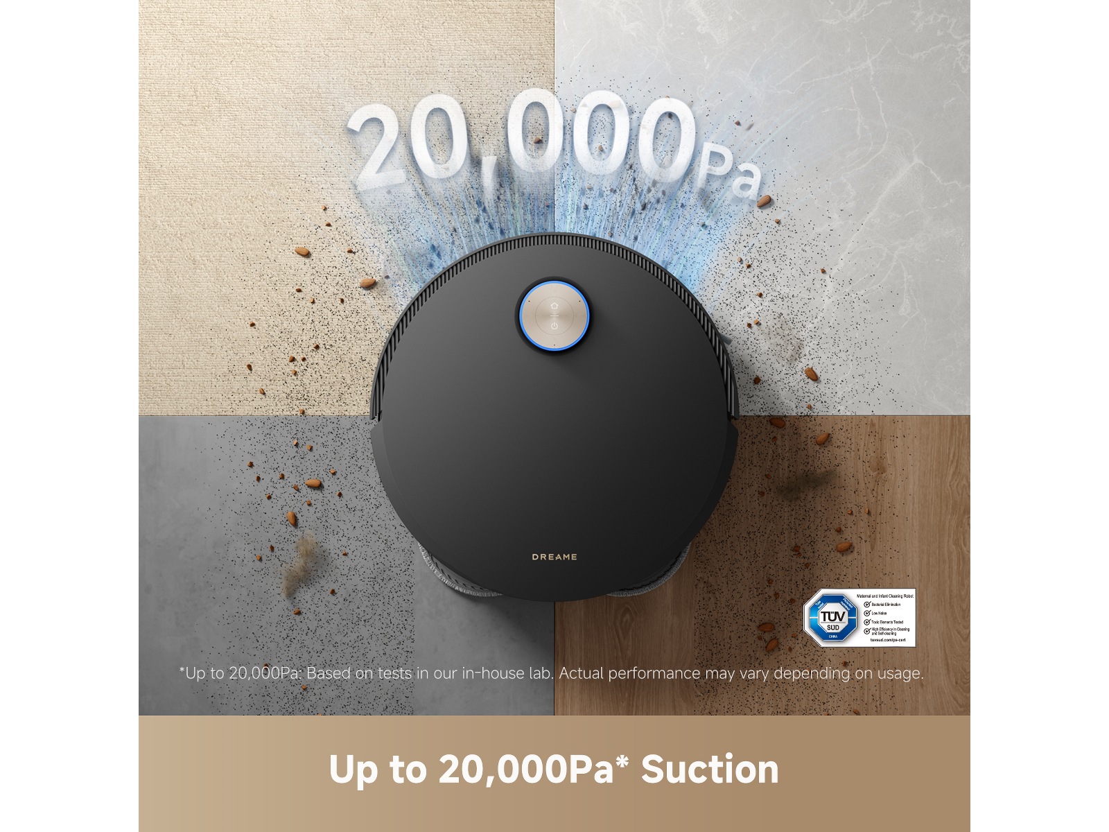 Dreame X50 Ultra Robotstøvsuger (sort) -B-Grade Demo hjem & fritid