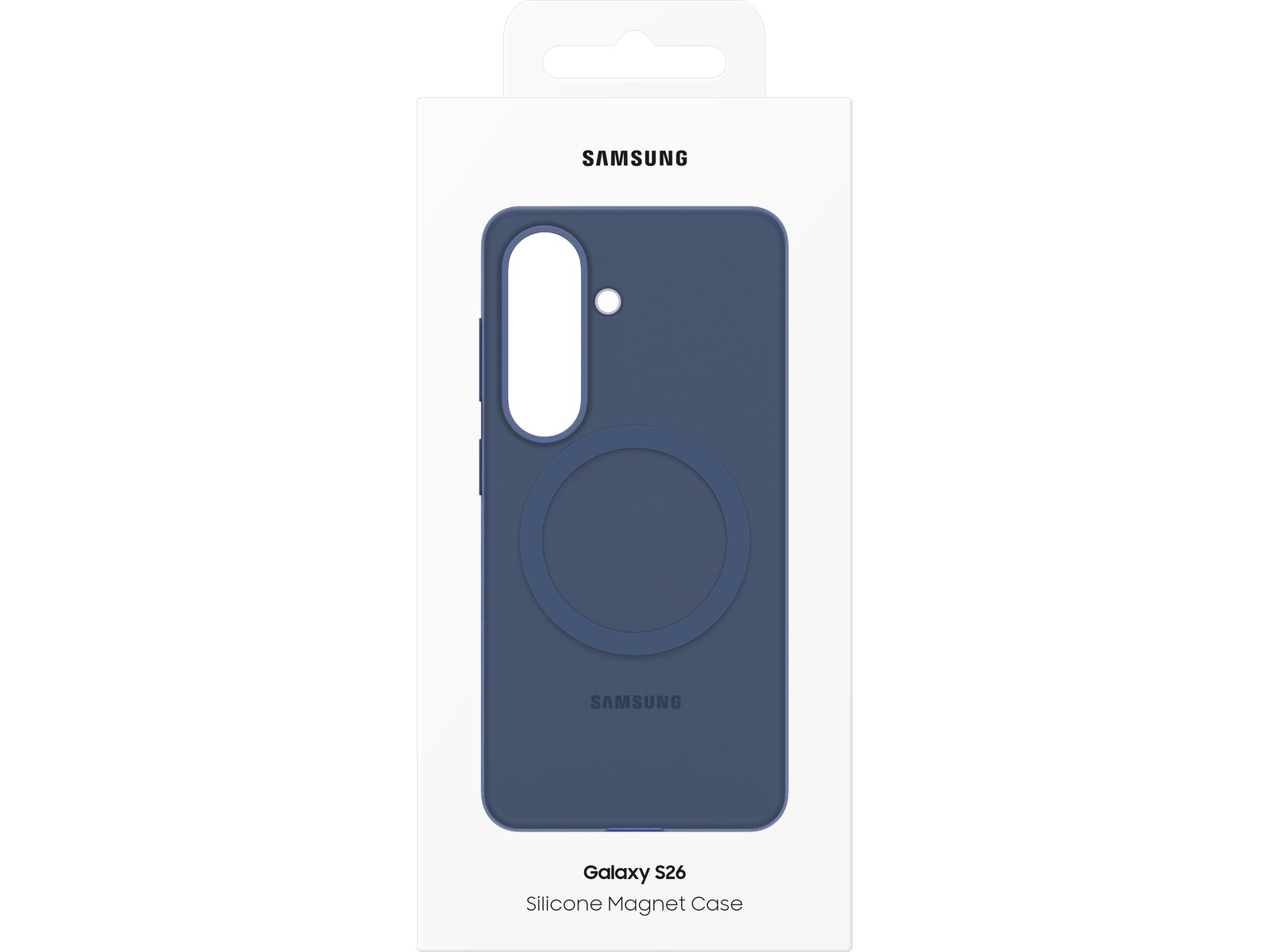 Samsung Galaxy S26 Magnet Silikondeksel (blåfiolett) Deksel til mobiltelefon