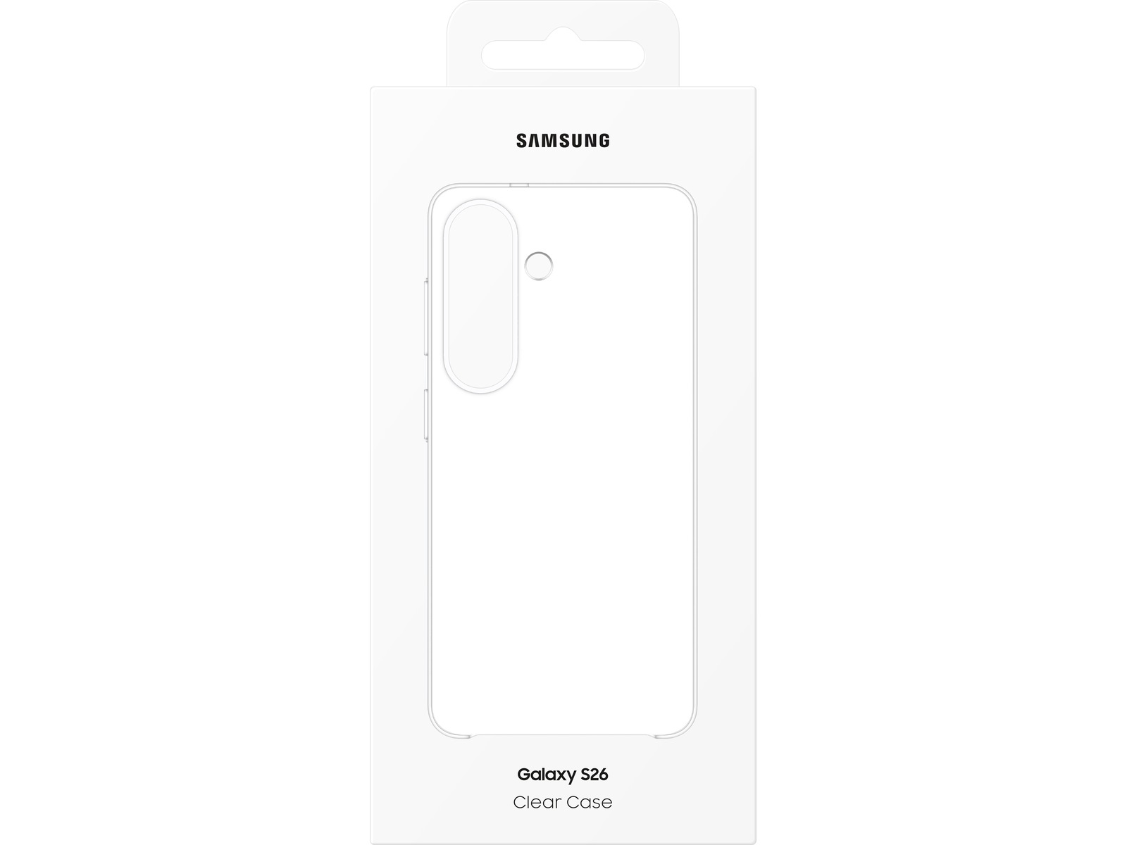 Samsung Galaxy S26 Clear Case (gjennomsiktig) Deksel til mobiltelefon