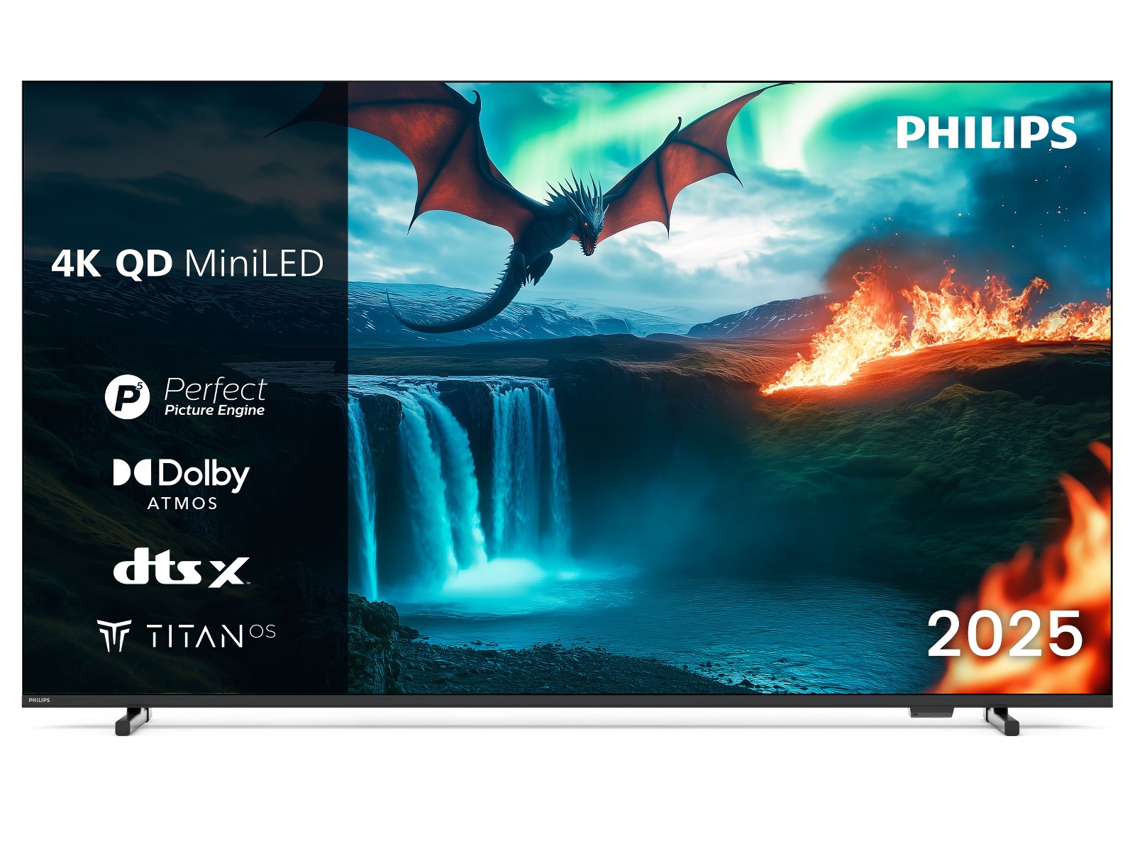 Philips 65" MLED810/12 QD Smart MiniLed TV (2025) -B-Grade Demo TV/projektor