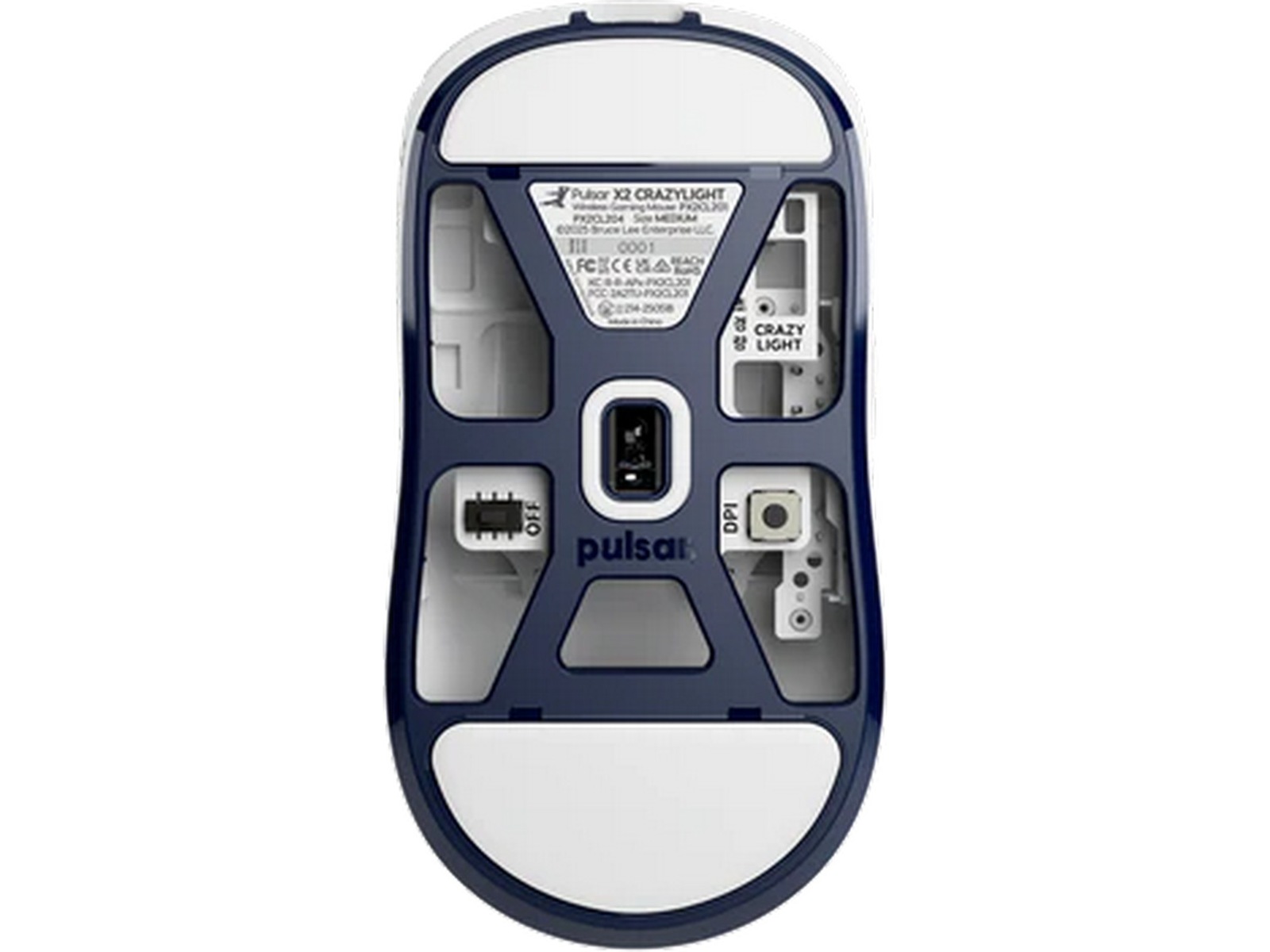 Pulsar X2 CRAZYLIGHT Gamingmus Medium Bruce Lee 85 Edition Gaming Mus