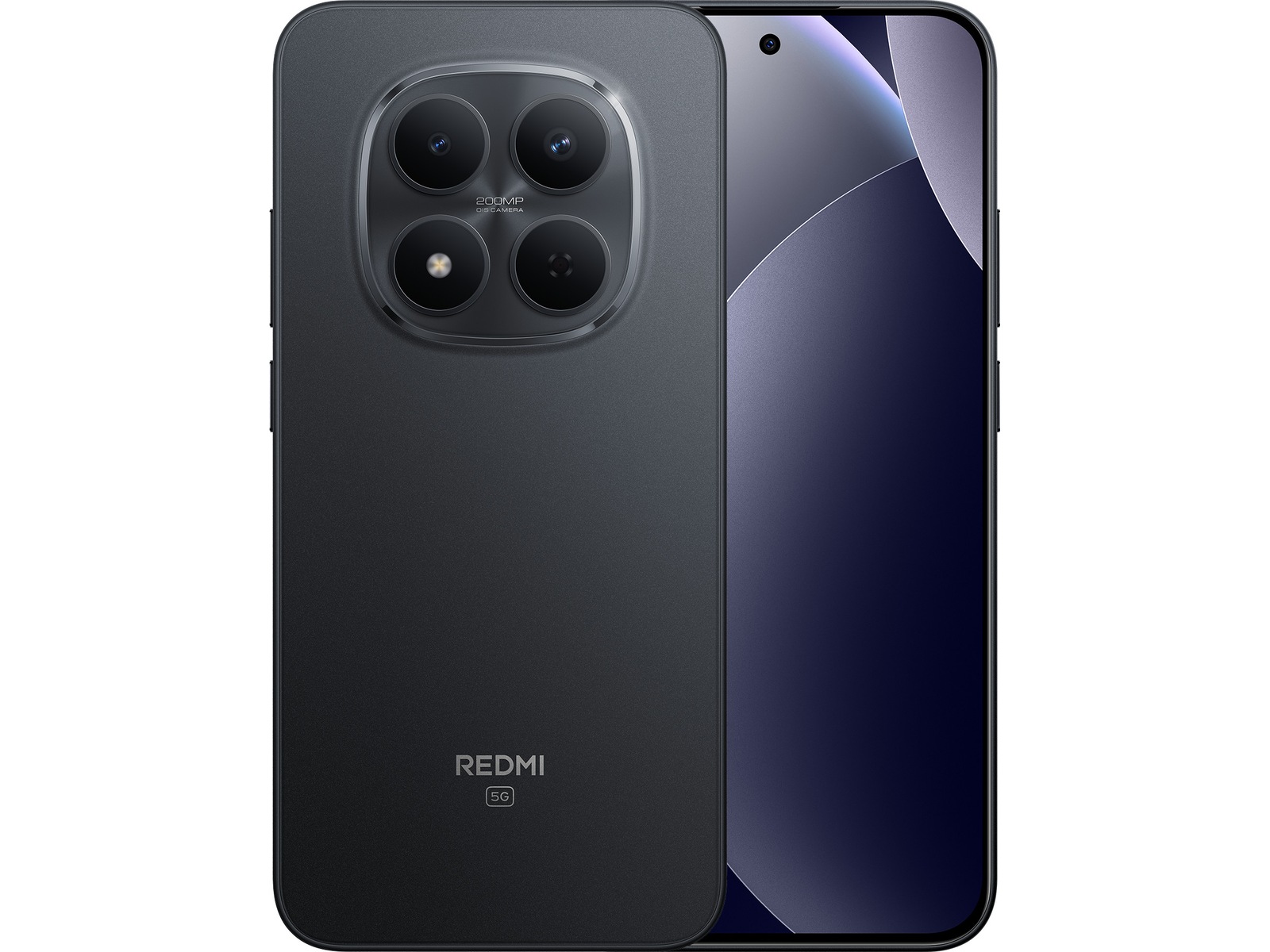 Xiaomi Redmi Note 15 Pro 5G 256GB (sort) Mobiltelefoner