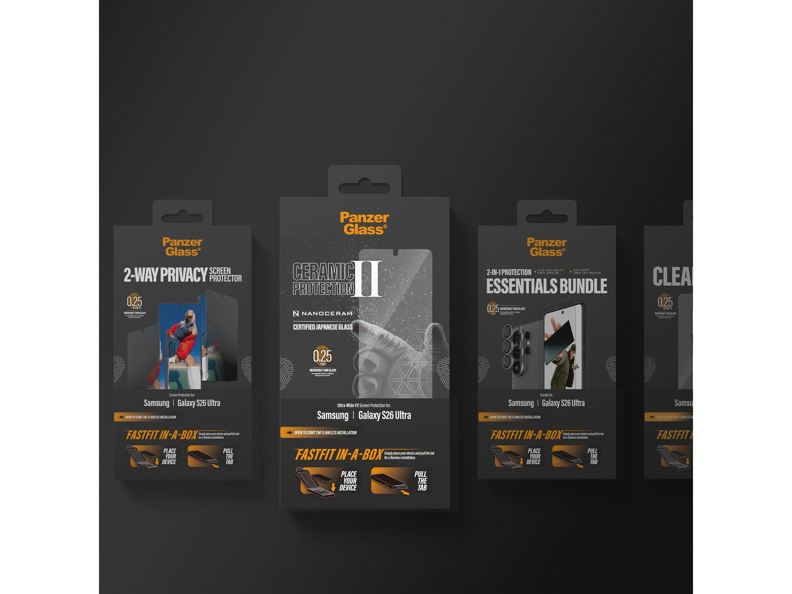 PanzerGlass Galaxy S26 Ultra Skjermbeskytter Skjermbeskyttelse