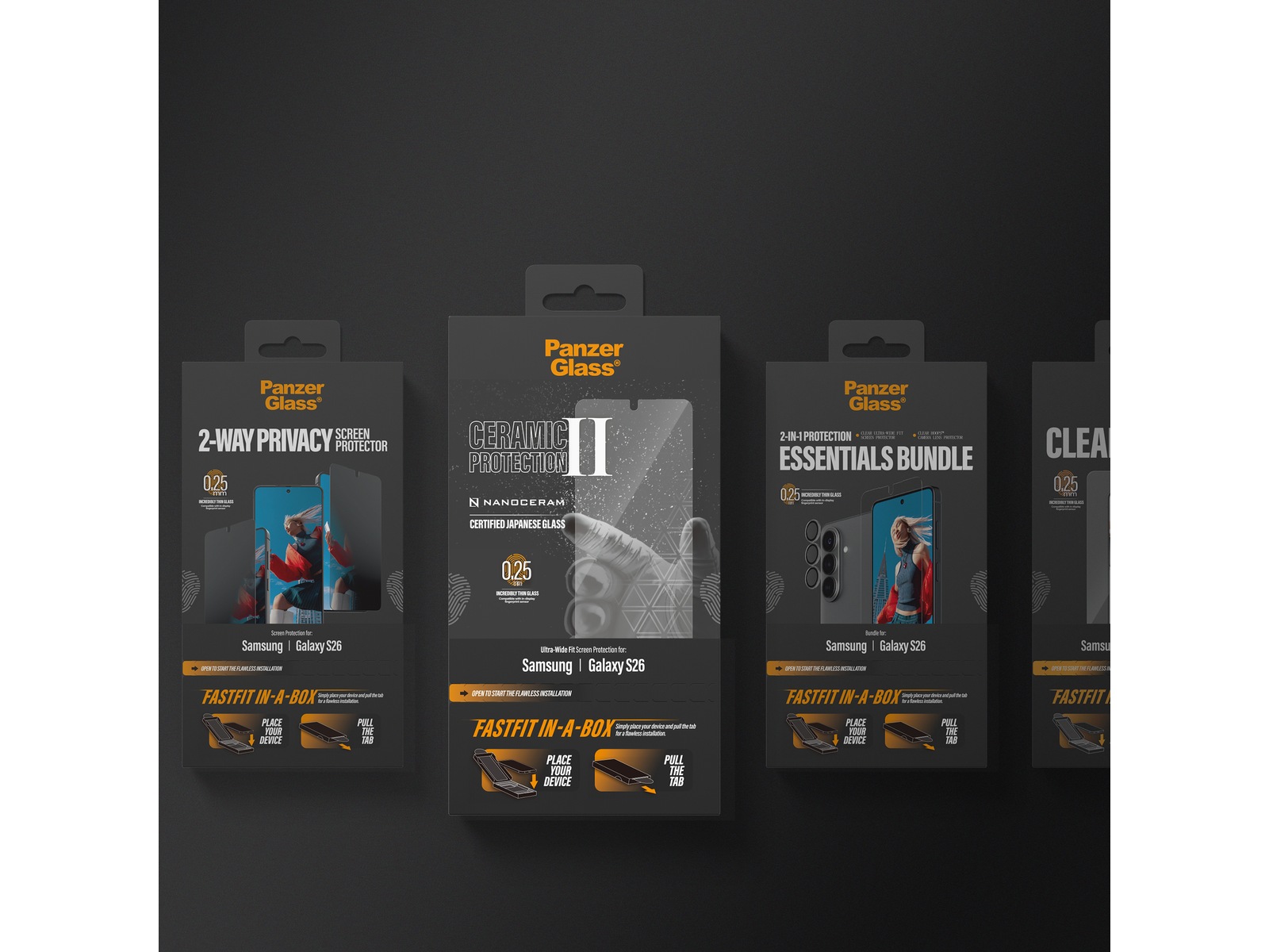 PanzerGlass Galaxy S26 Skjermbeskytter Skjermbeskyttelse