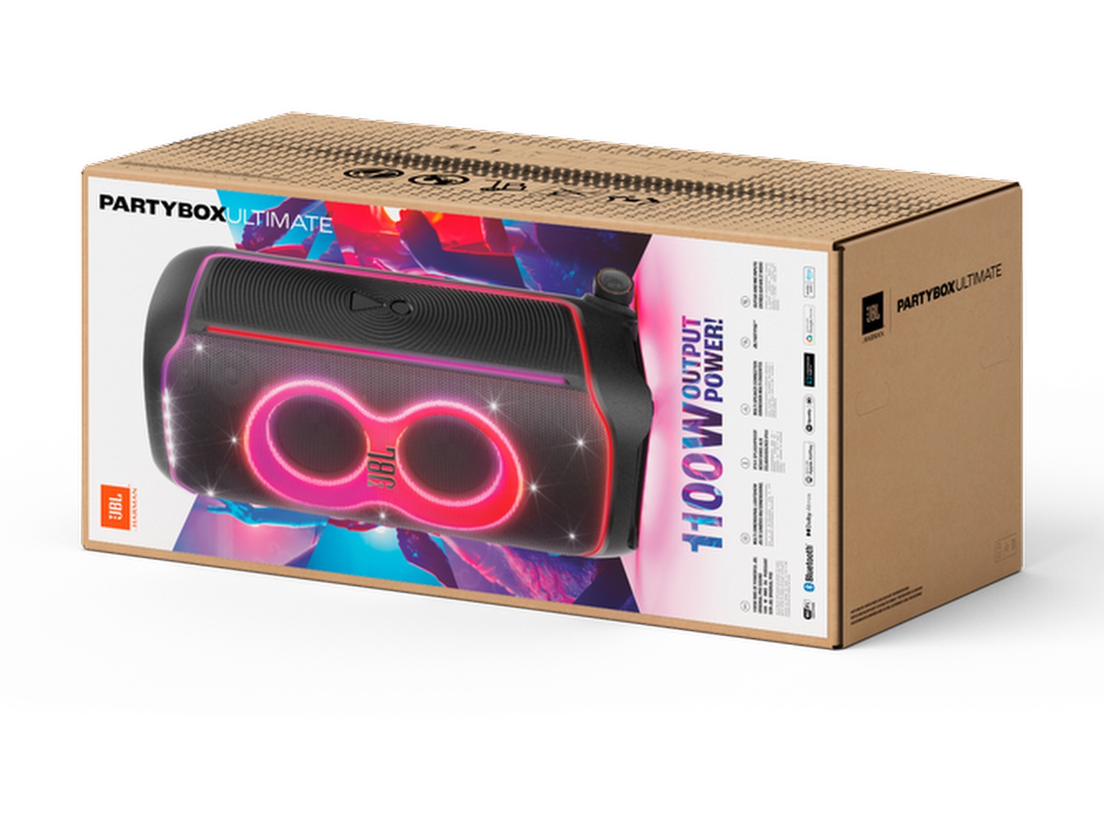 JBL PartyBox Ultimate kraftig partyhøyttaler 2-pack Trådløs / Bluetooth-høyttaler