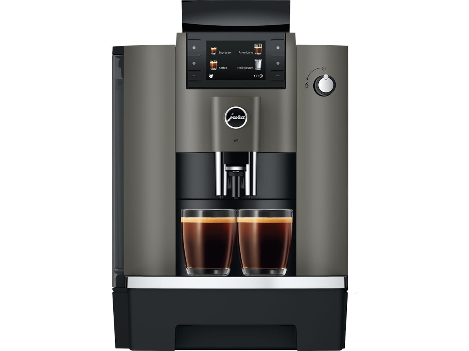 JURA W4 Profesjonell kaffemaskin (Dark Inox) Espressomaskiner