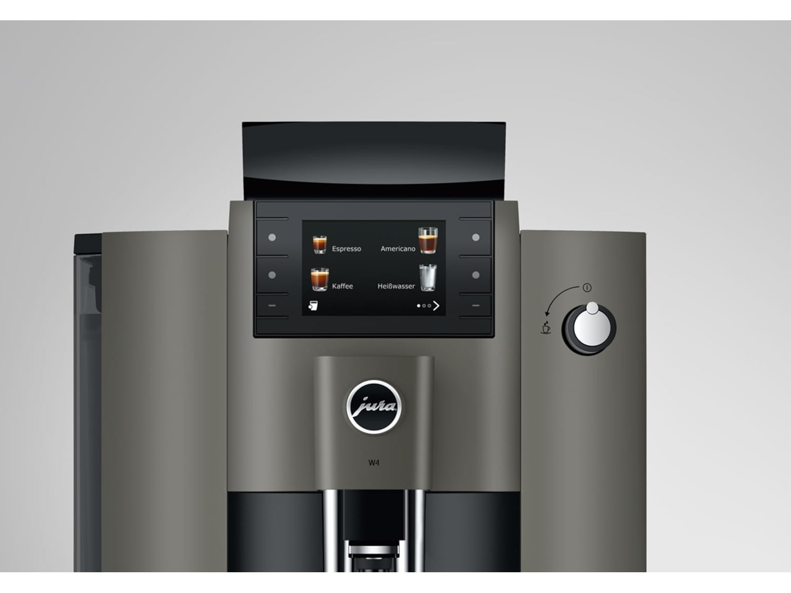JURA W4 Profesjonell kaffemaskin (Dark Inox) Espressomaskiner