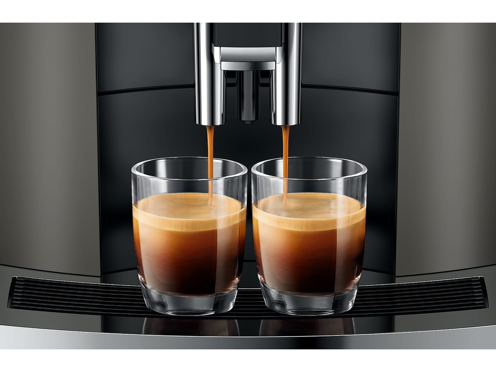 JURA W4 Profesjonell kaffemaskin (Dark Inox) Espressomaskiner