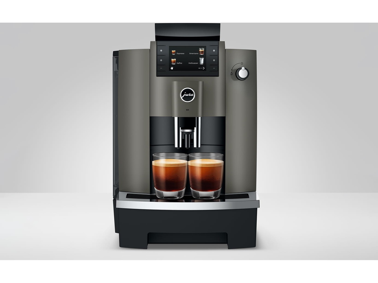 JURA W4 Profesjonell kaffemaskin (Dark Inox) Espressomaskiner