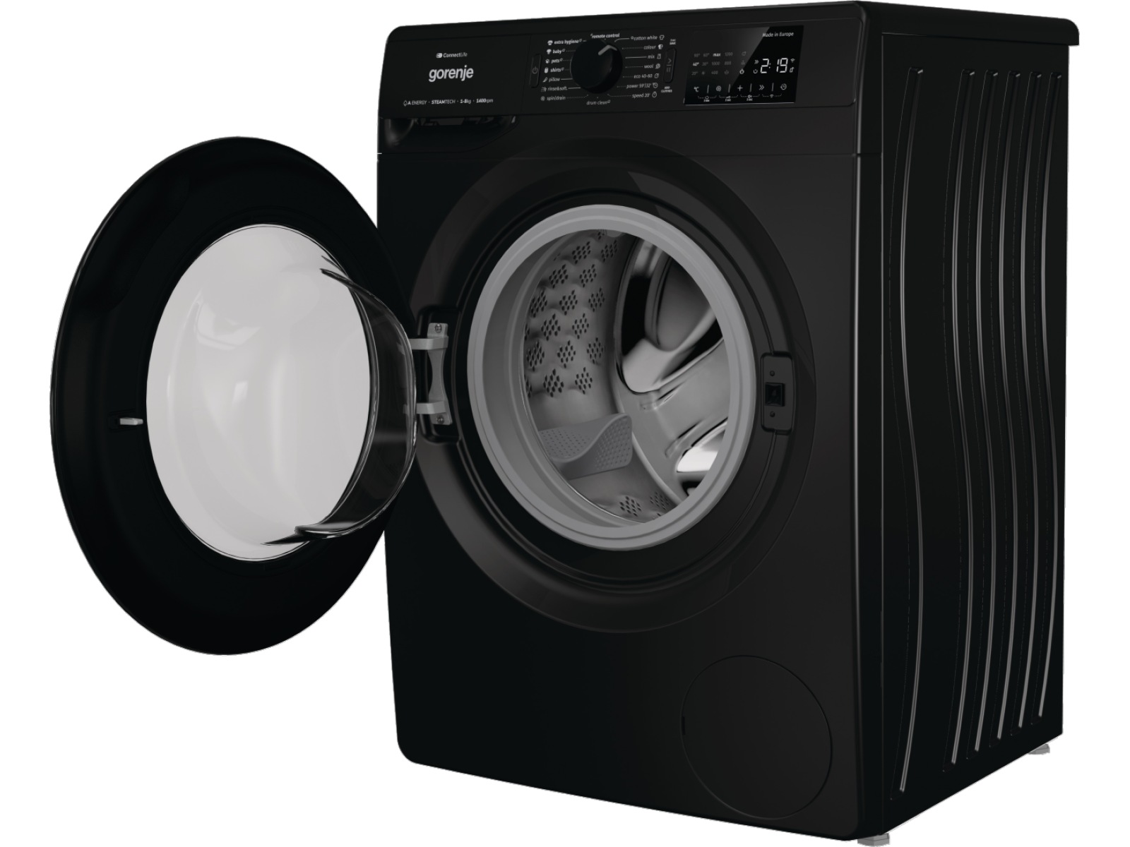 Gorenje WPNEI84A1SW/B Vaskemaskin (sort) -B-Grade Demo vask & tørk