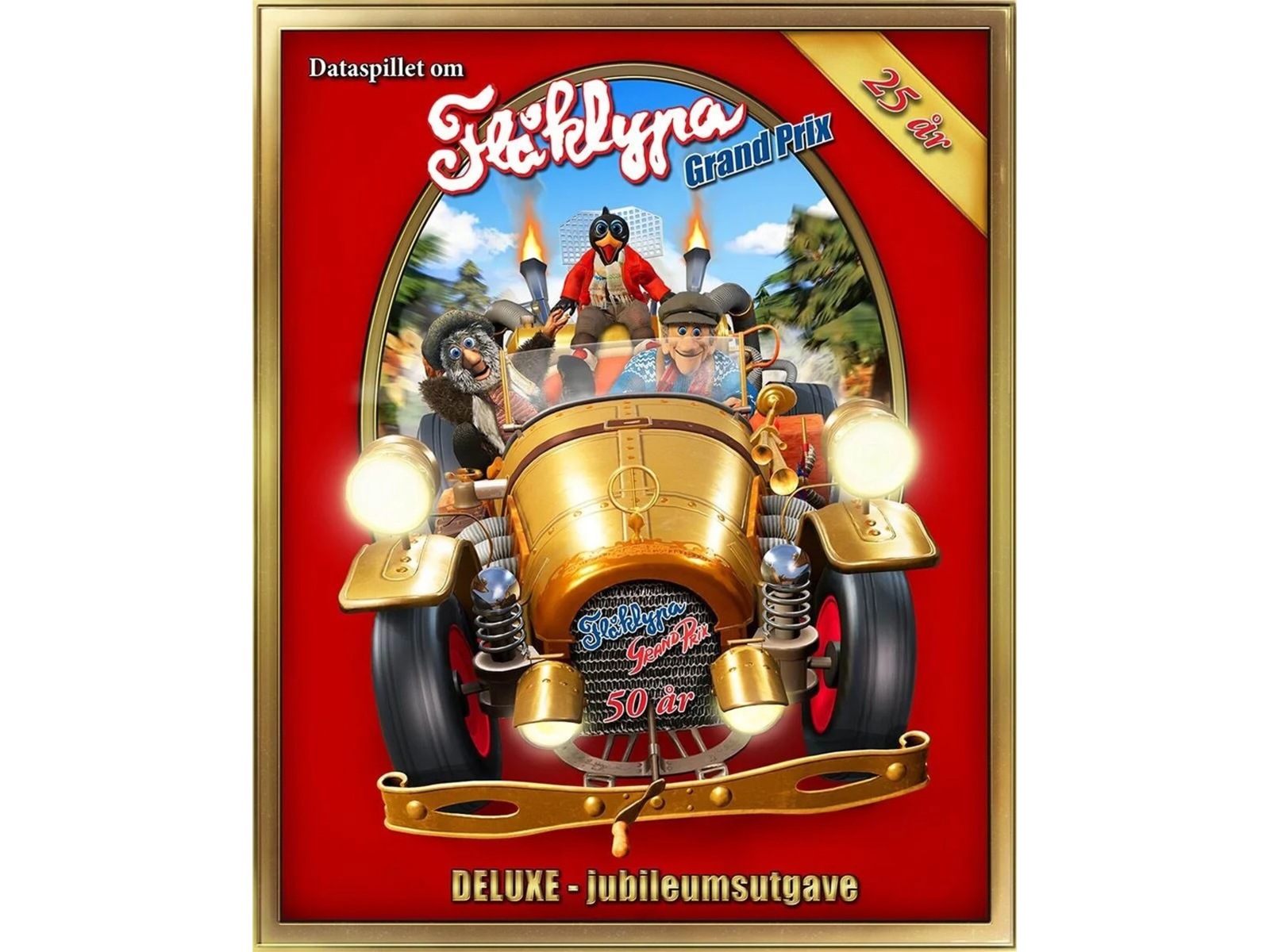Flåklypa Grand Prix DELUXE Jubileumsutgave PC Spill