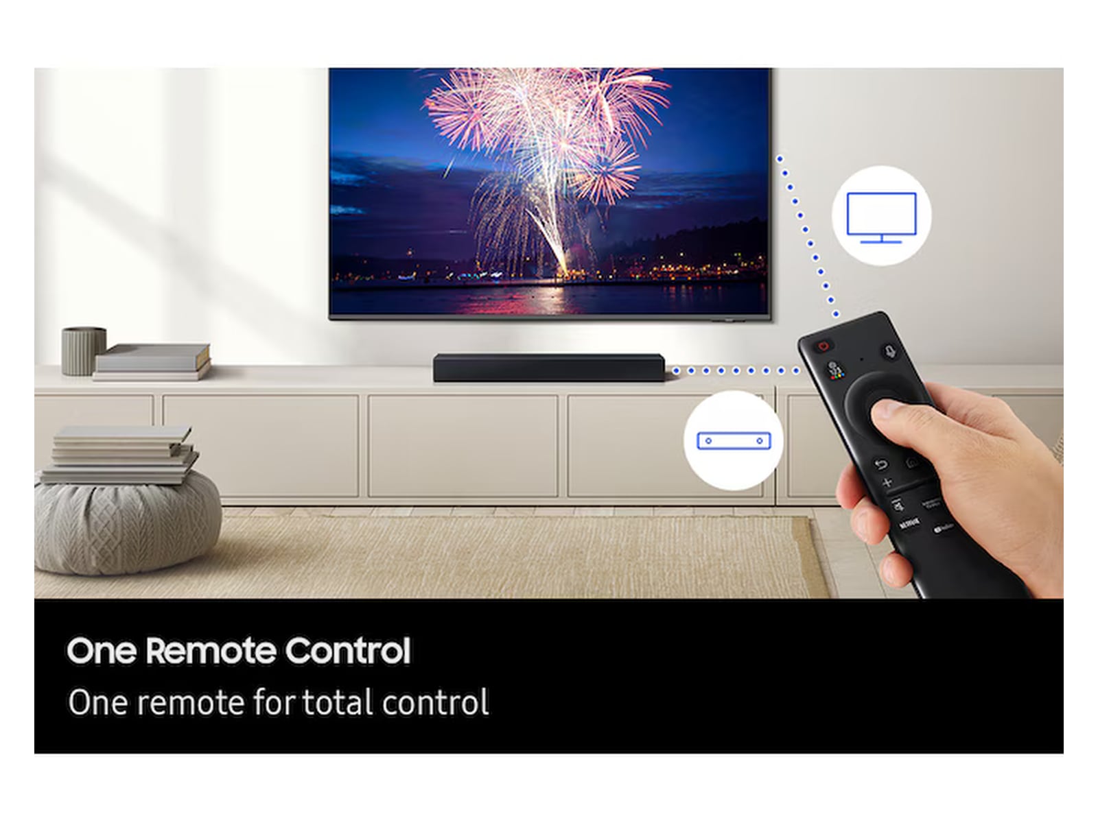 Samsung HW-B410F Soundbar med Subwoofer (2025) -B-Grade Demo DVD/Hi-Fi/stereo