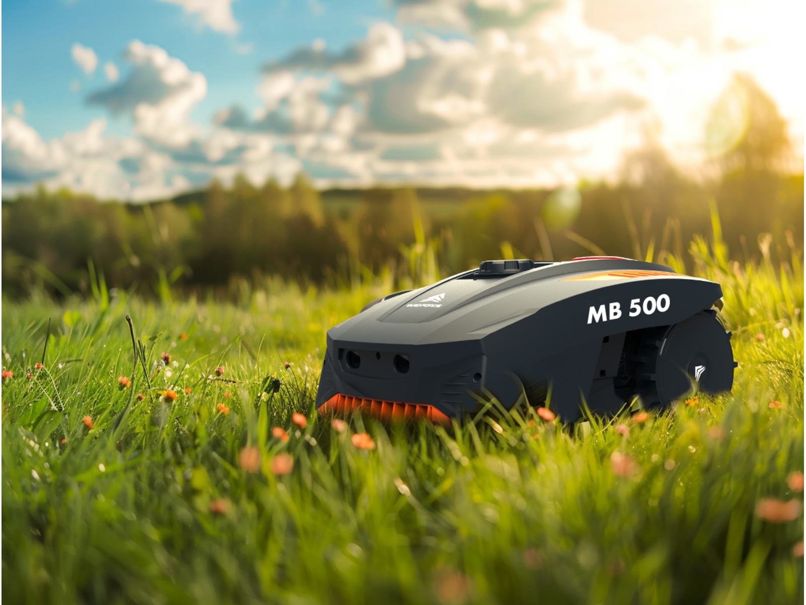 Yardforce MB500 Robotgressklipper 500m² 2000mAh med garasje Høytrykkspylere