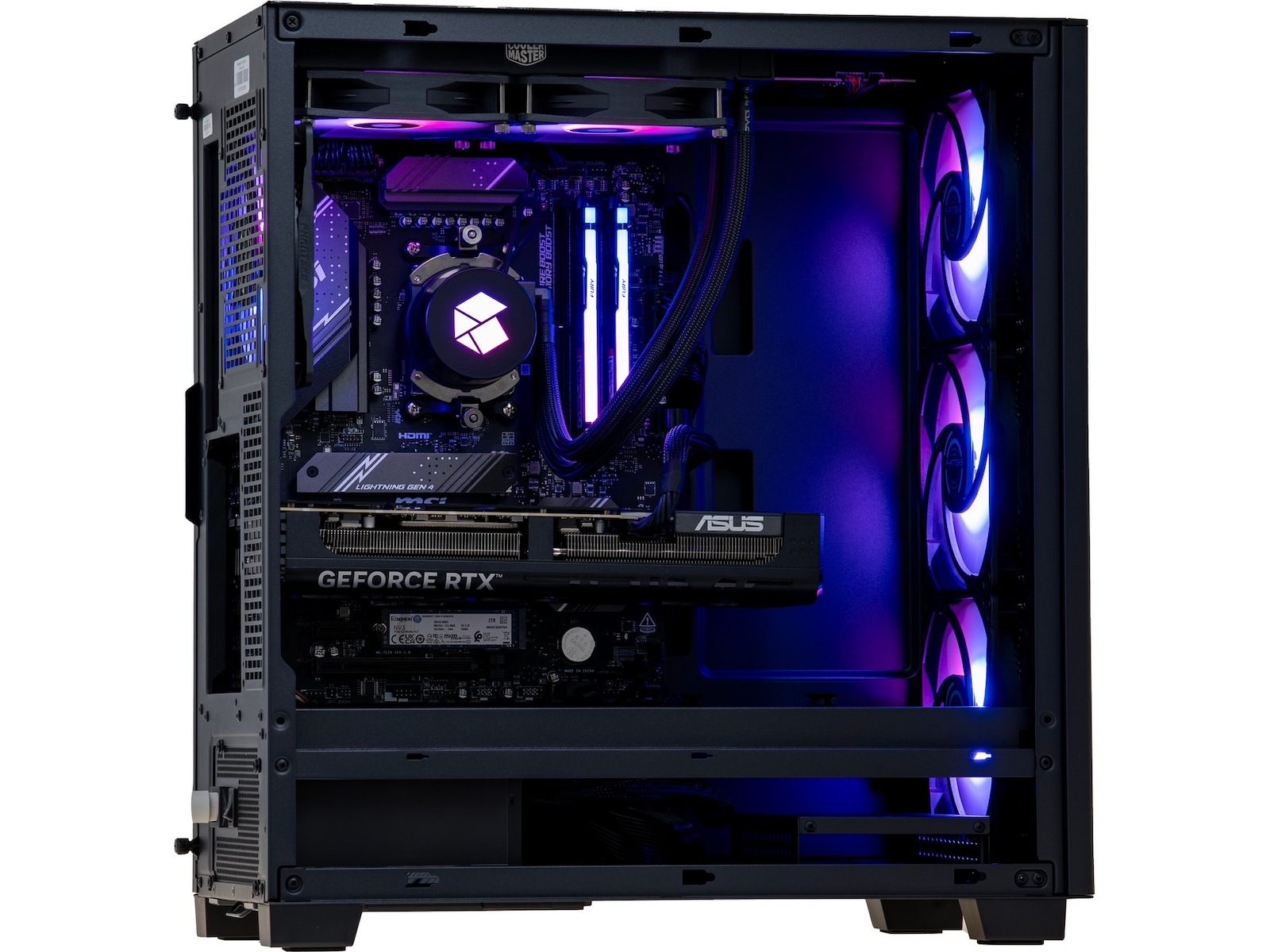 Komplett-PC Epic Gaming a277 RGB Gaming-PC stasjonær