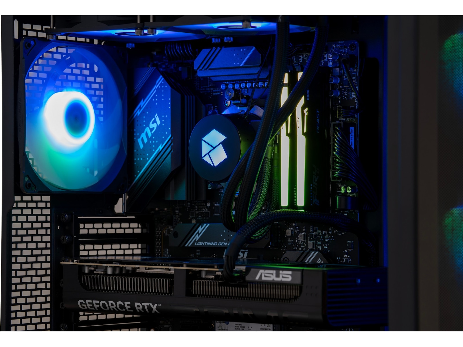 Komplett-PC Epic Gaming a277 RGB Gaming-PC stasjonær