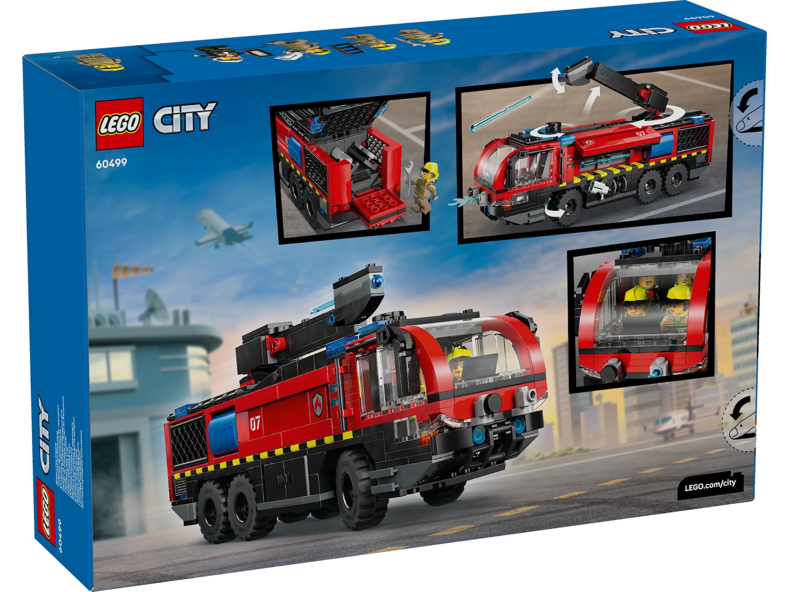 LEGO City Flyplassbrannbil 60499 LEGO