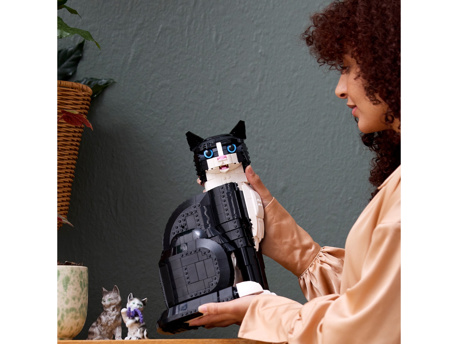 LEGO Icons Svart-hvit katt 21349 LEGO