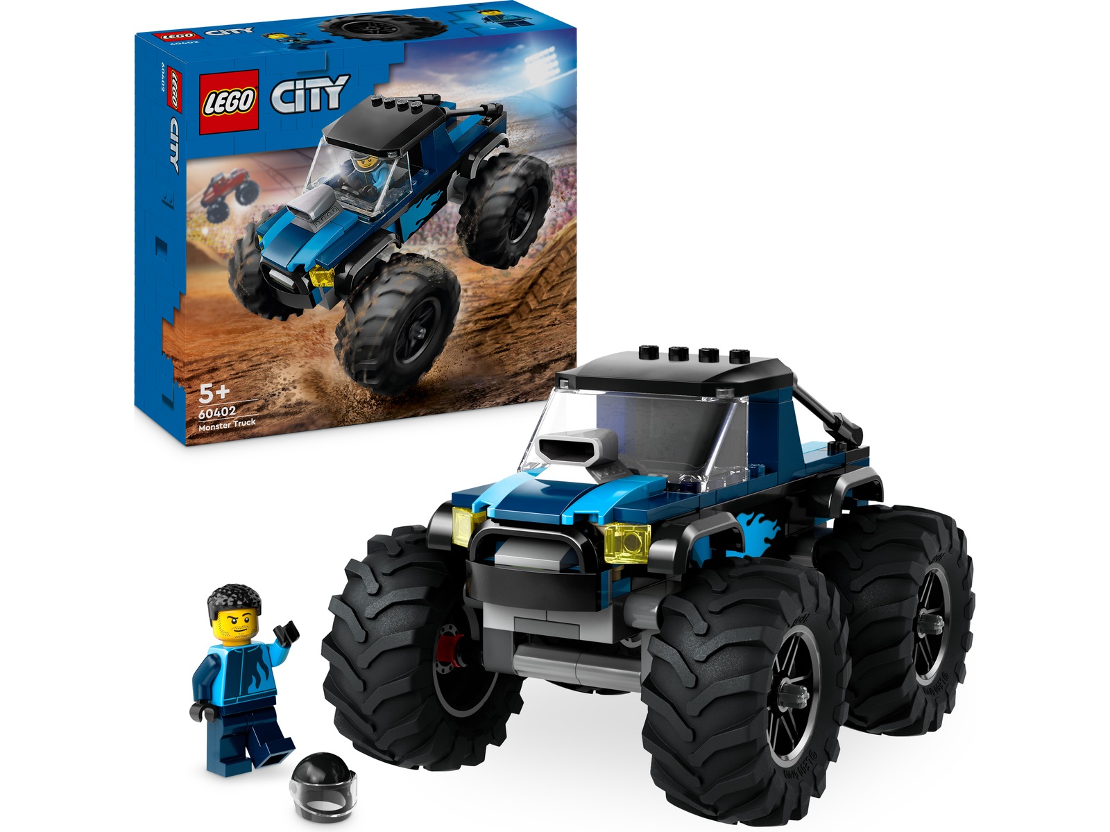 LEGO City Great Vehicles Blå monstertruck 60402 LEGO