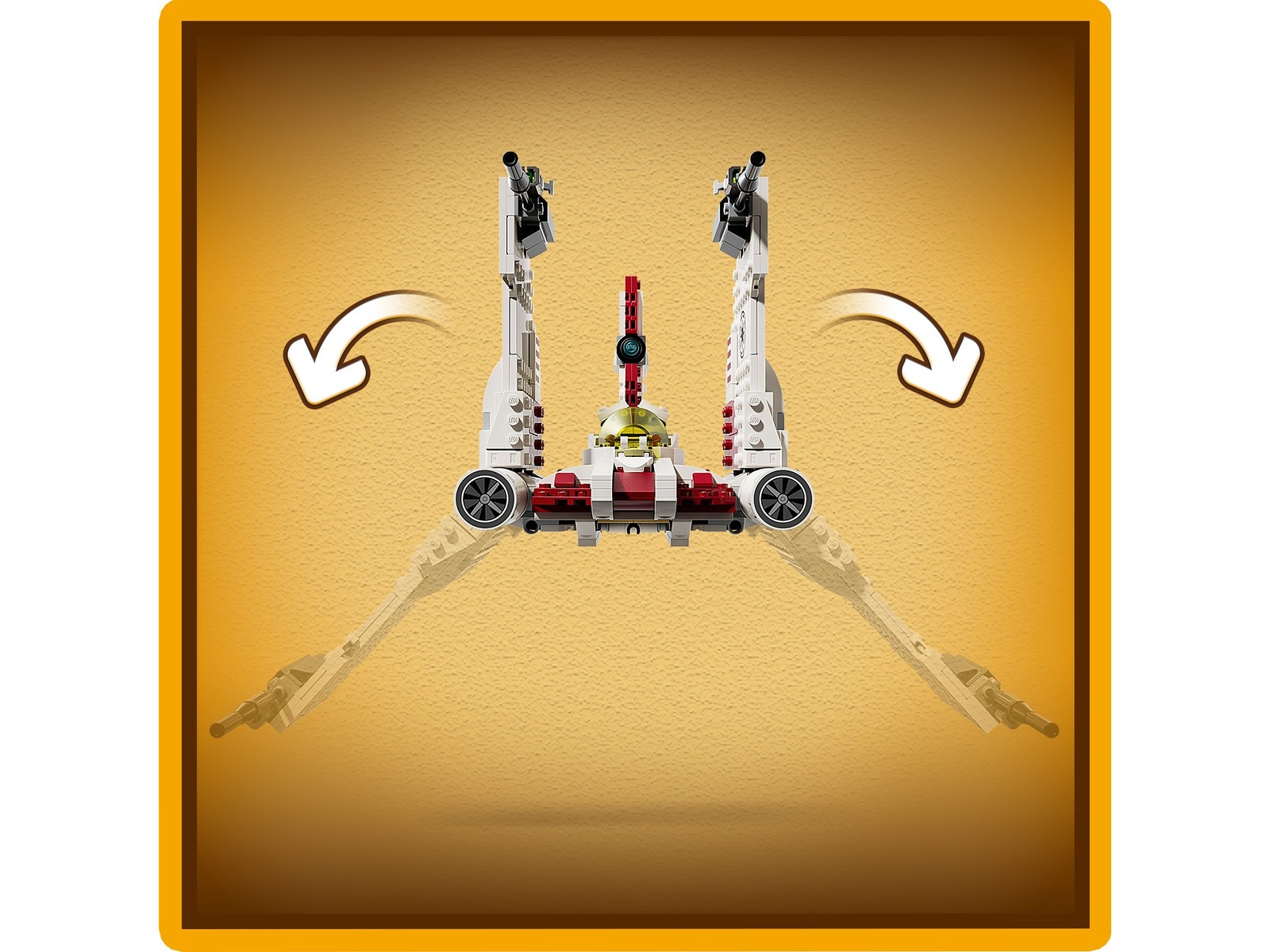 LEGO Star Wars: The Clone Wars V-19 Torrent-stjernejager 75432 LEGO