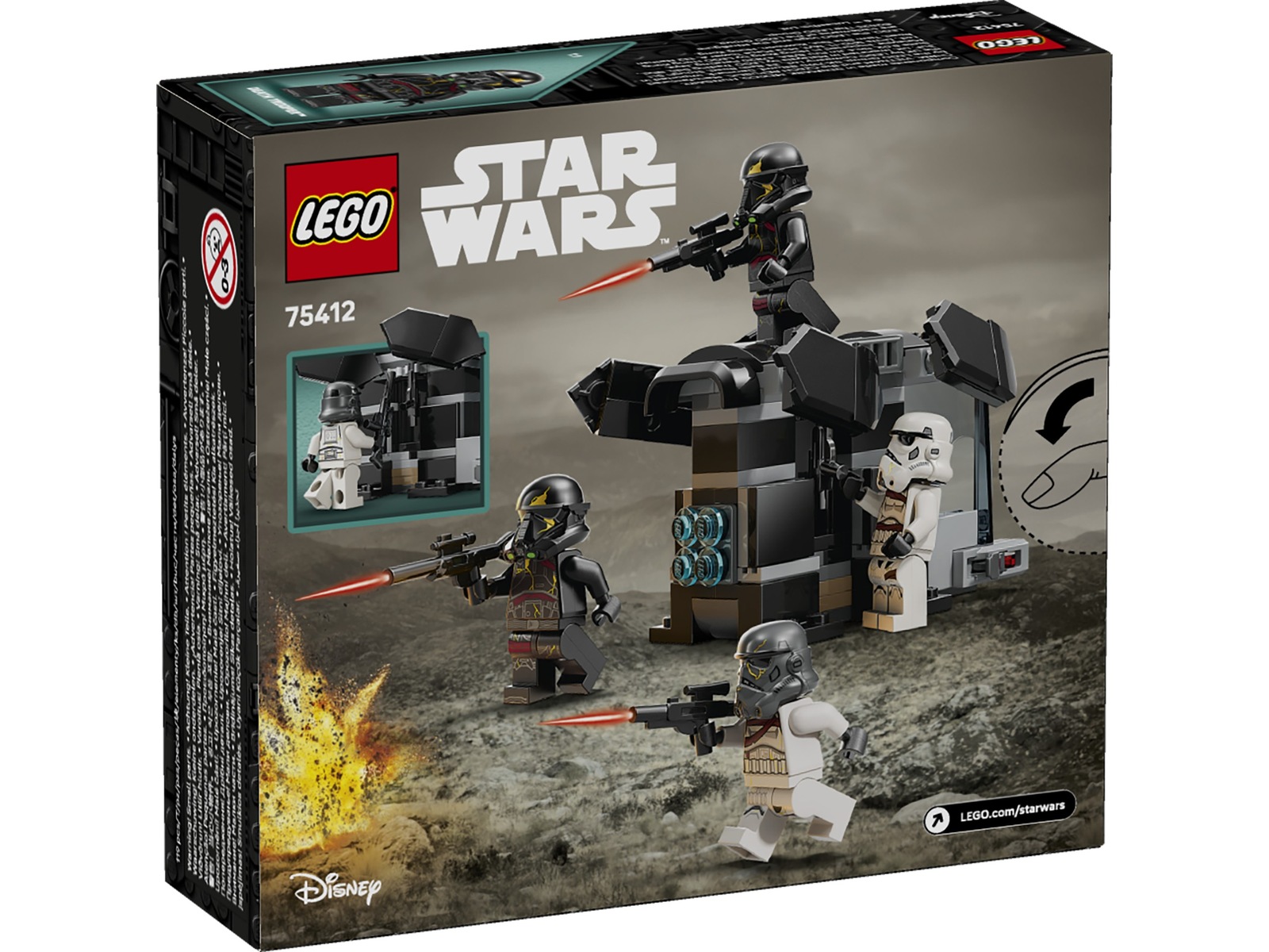 LEGO Star Wars Death Trooper & Night Trooper Stridspakke 75412 LEGO