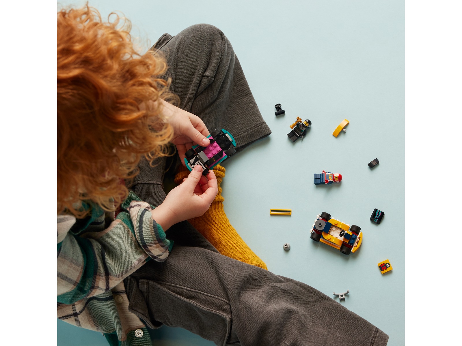 LEGO City Great Vehicles Gokarter og racerfører 60400 LEGO