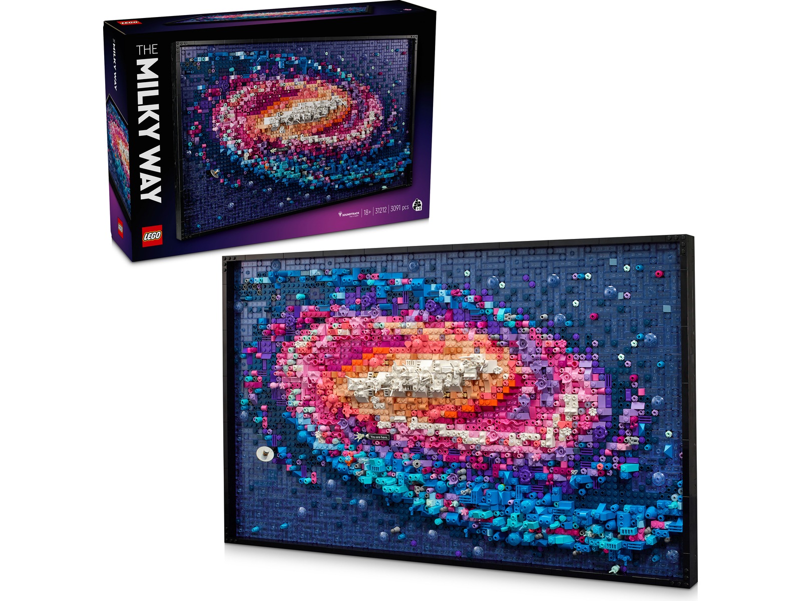 LEGO ART Vintergatens galakse 31212 LEGO