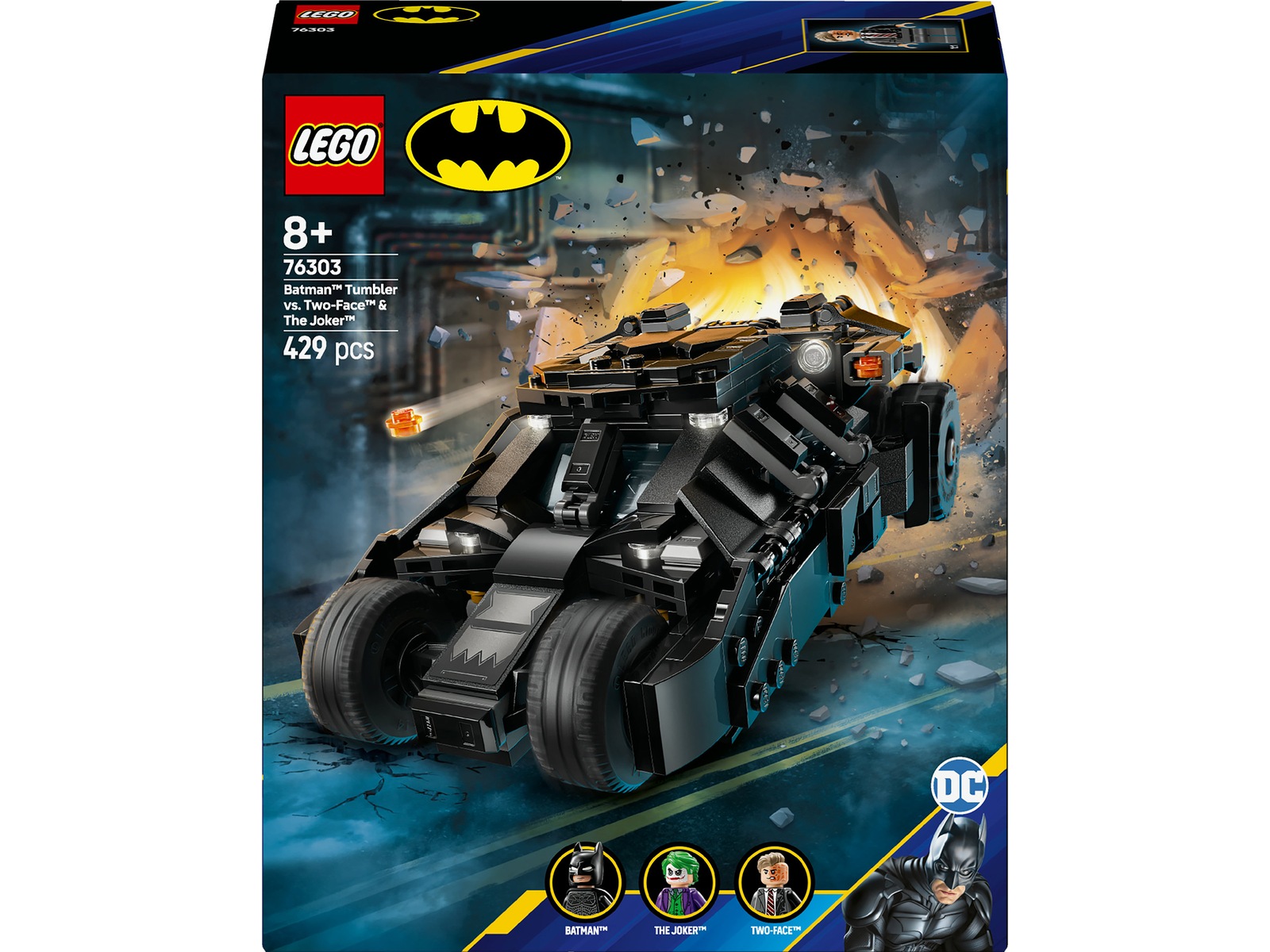 LEGO Super Heroes Batmans Tumbler mot Two-Face & Jokern 76303 LEGO