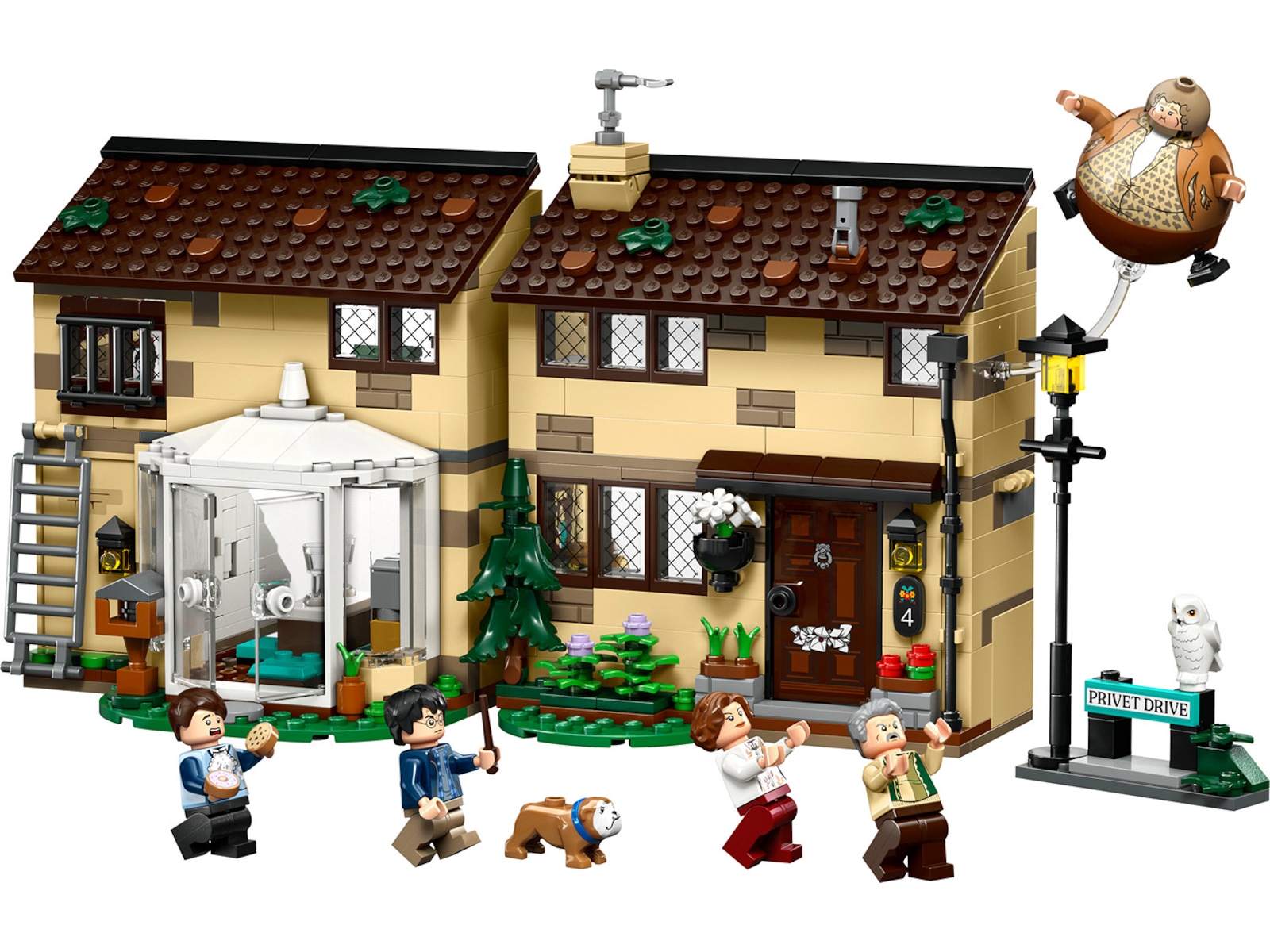 LEGO Harry Potter Privet Drive: faster Marges besøk 76451 LEGO