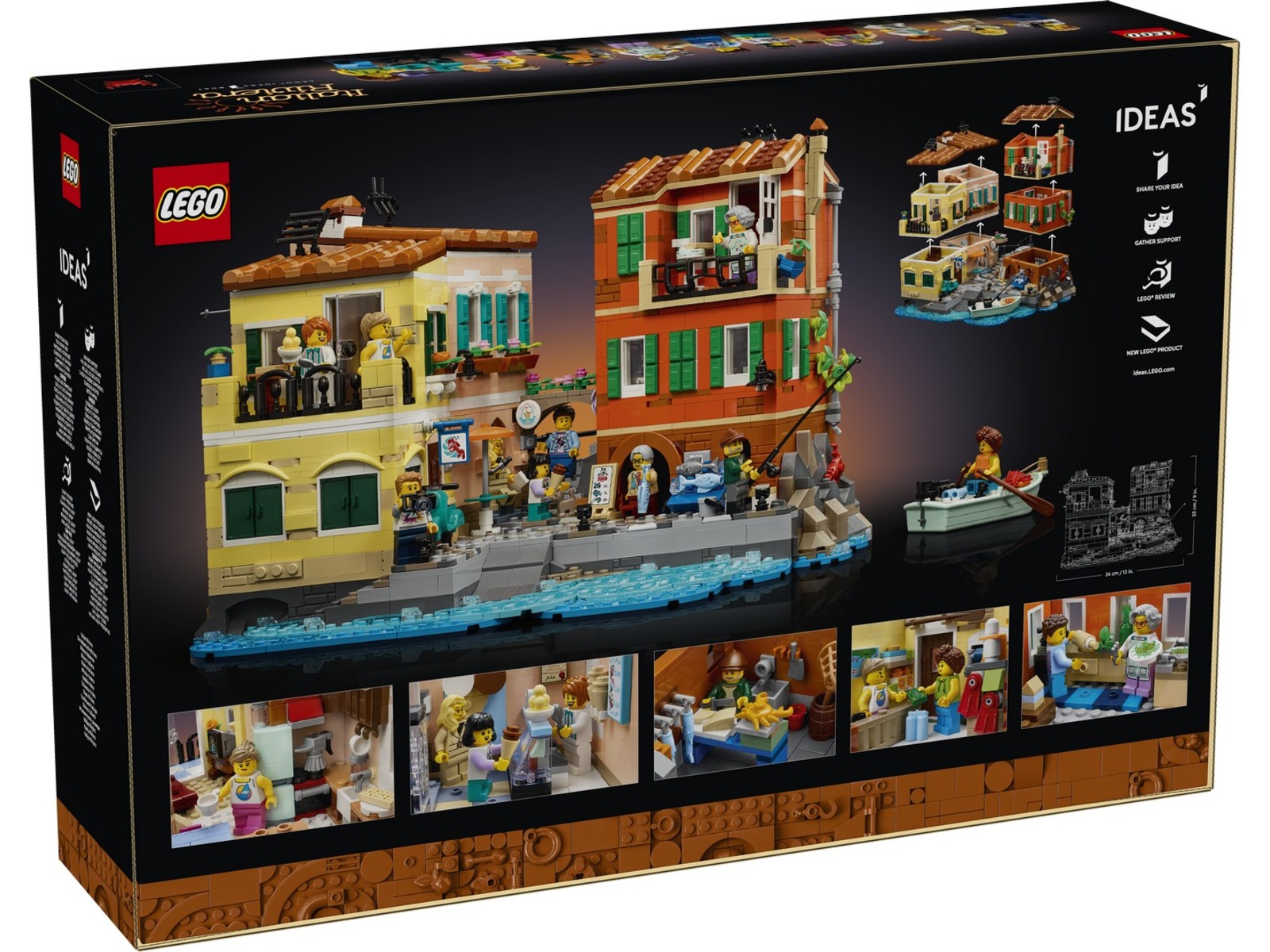 LEGO Ideas Den italienske riviera 21359 LEGO