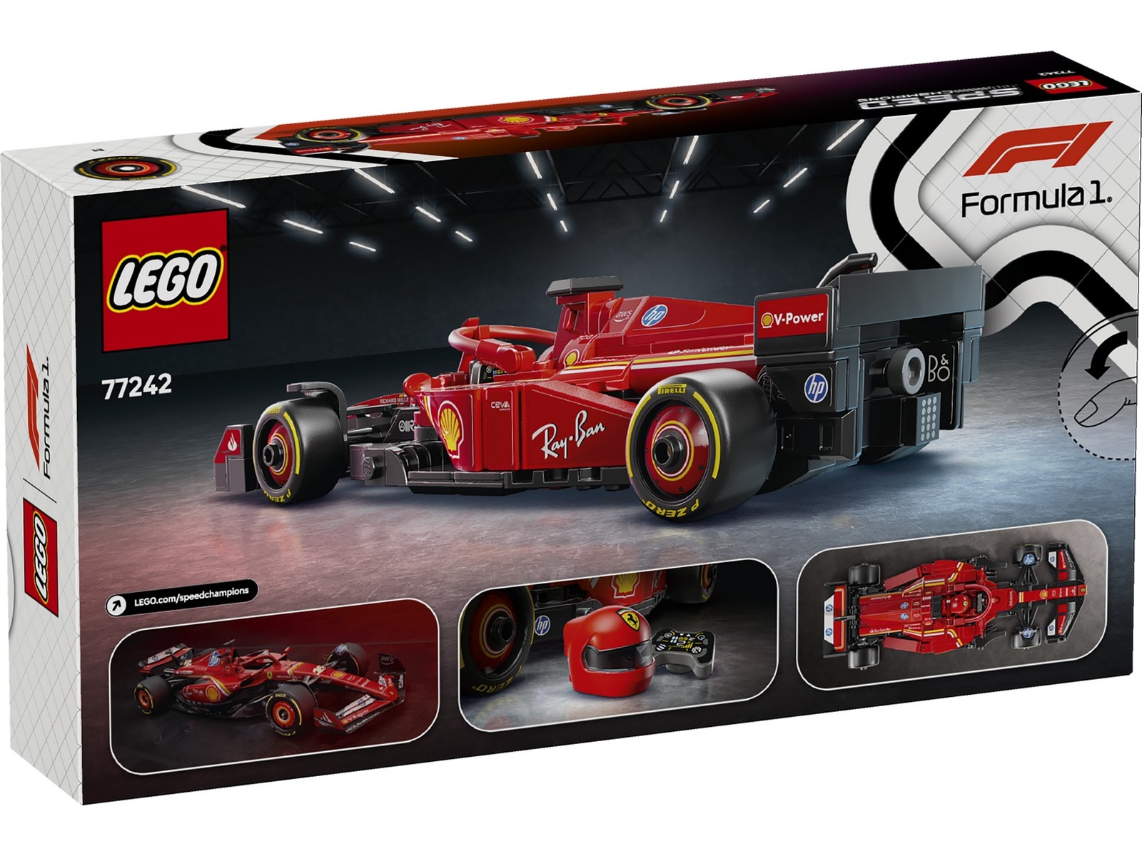 LEGO Speed Champions Ferrari SF-24 F1-racerbil 77242 LEGO