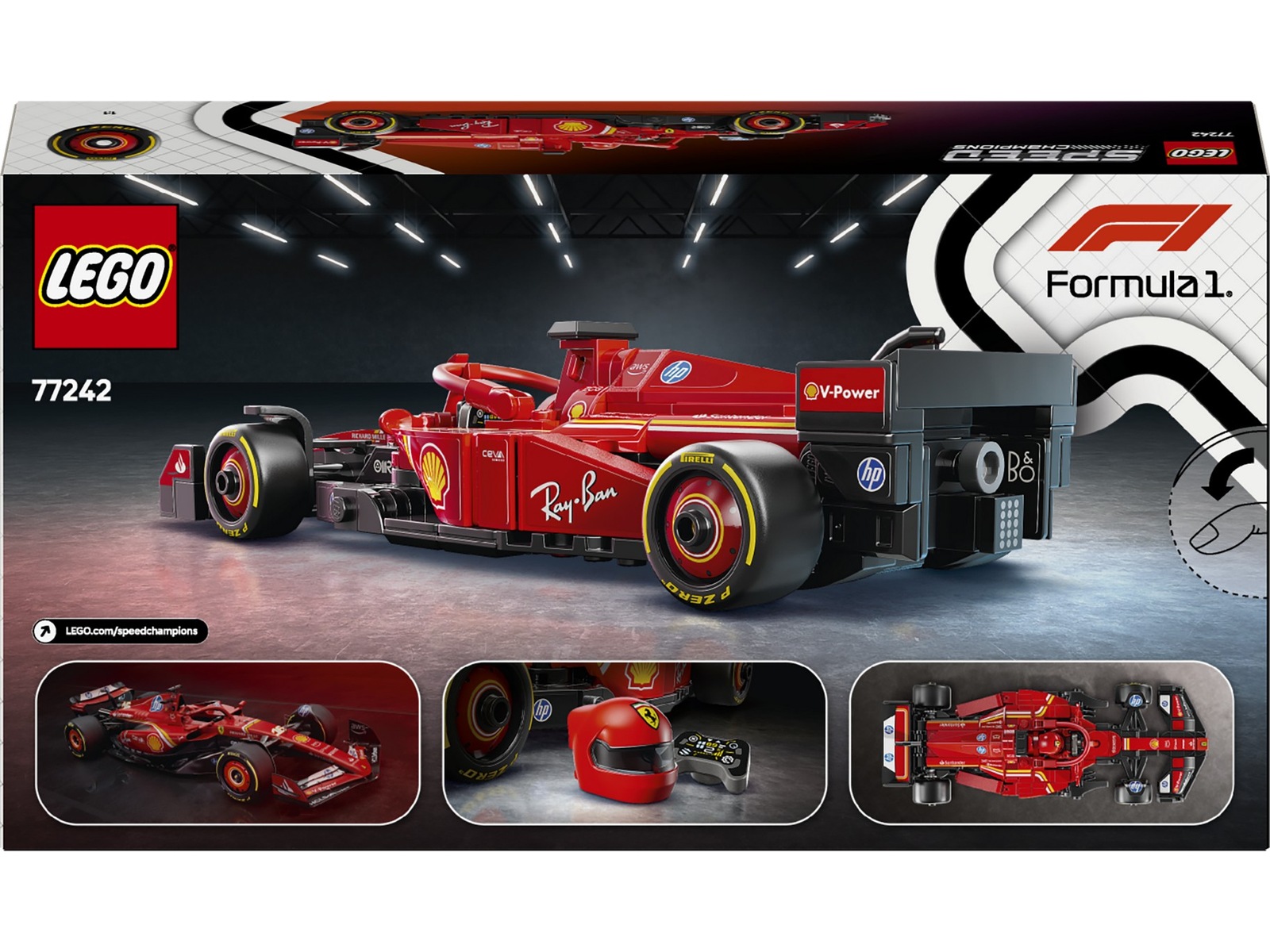 LEGO Speed Champions Ferrari SF-24 F1-racerbil 77242 LEGO