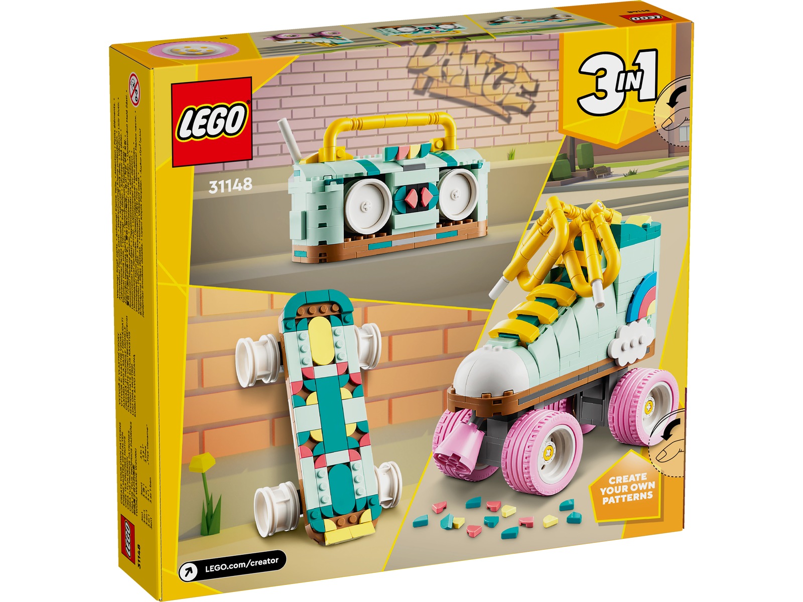 LEGO Creator Retrorulleskøyte 31148 LEGO