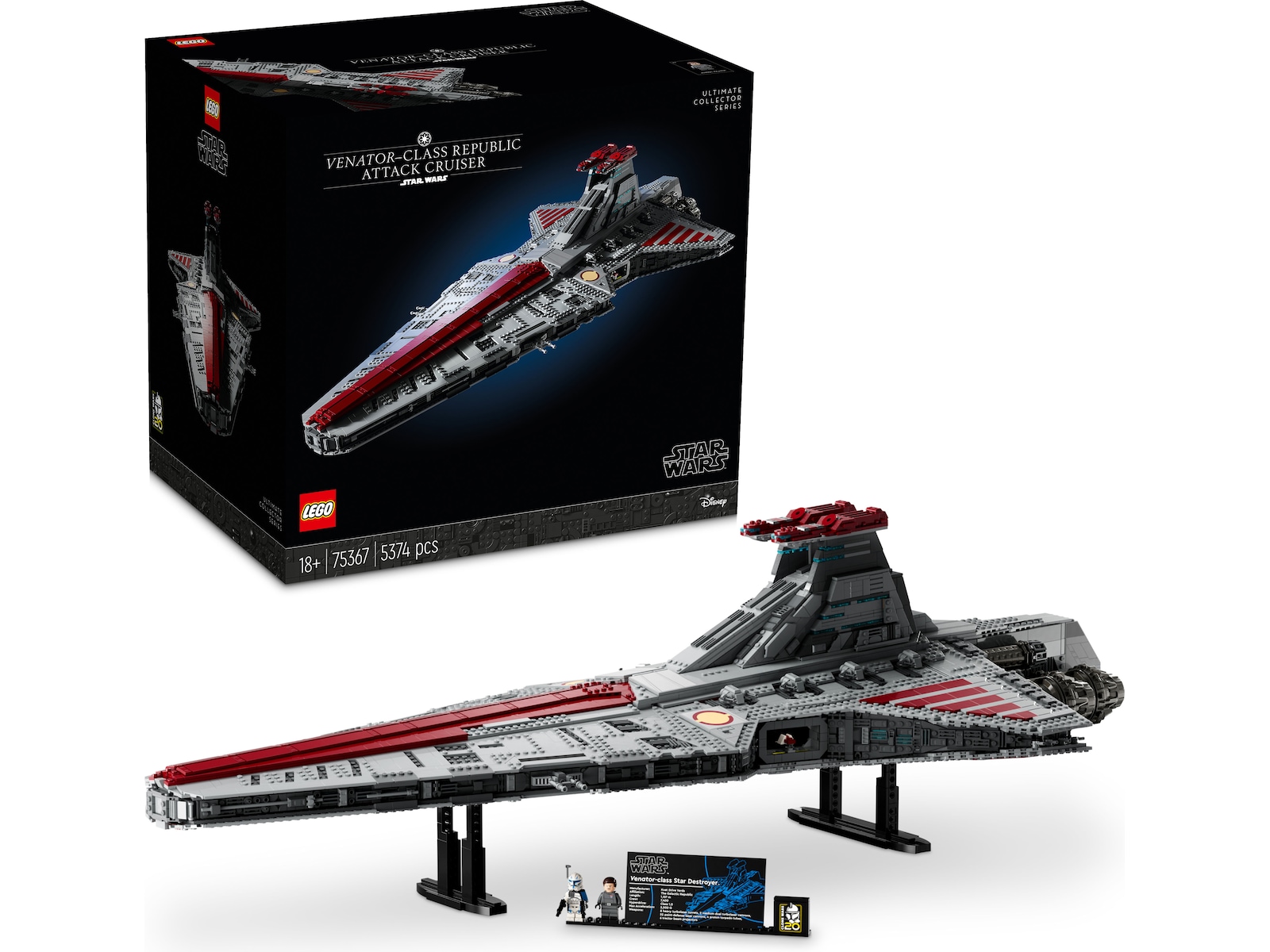LEGO Star Wars Venator-Class Republic Attack Cruiser 75367 LEGO