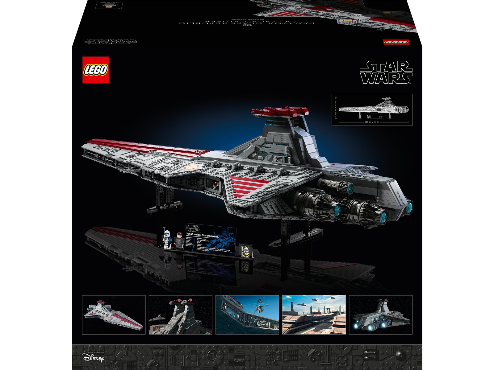 LEGO Star Wars Venator-Class Republic Attack Cruiser 75367 LEGO