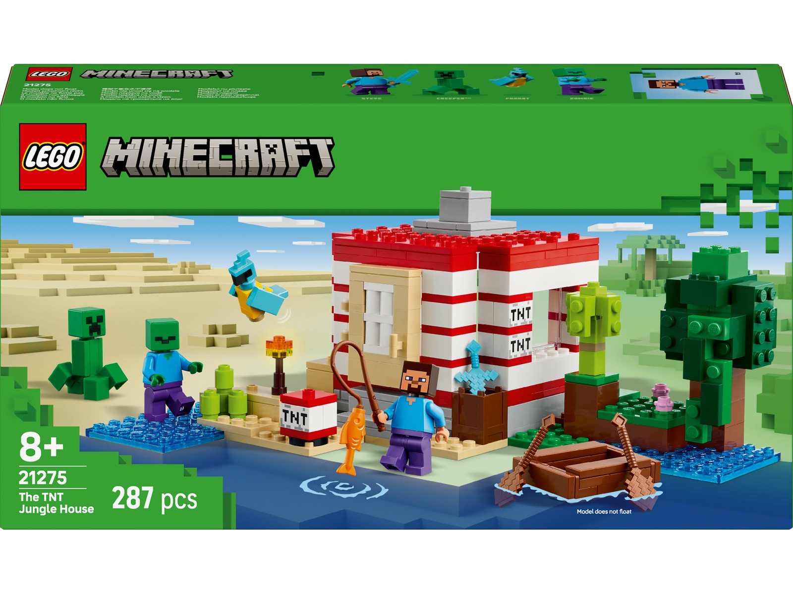 LEGO Minecraft Dynamitthuset i jungelen 21275 LEGO