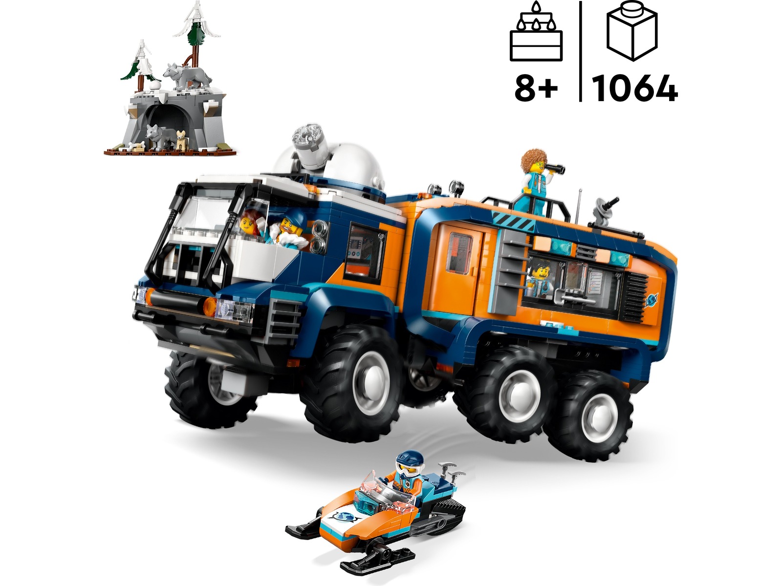 LEGO City Polarforskernes laboratoriekjøretøy 60471 LEGO