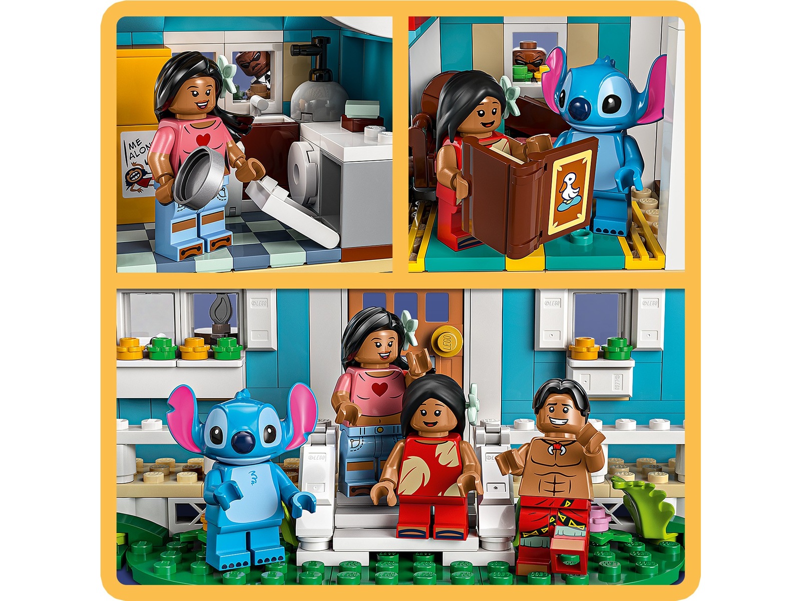 LEGO Disney Classic Strandhuset til Lilo og Stitch 43268 LEGO