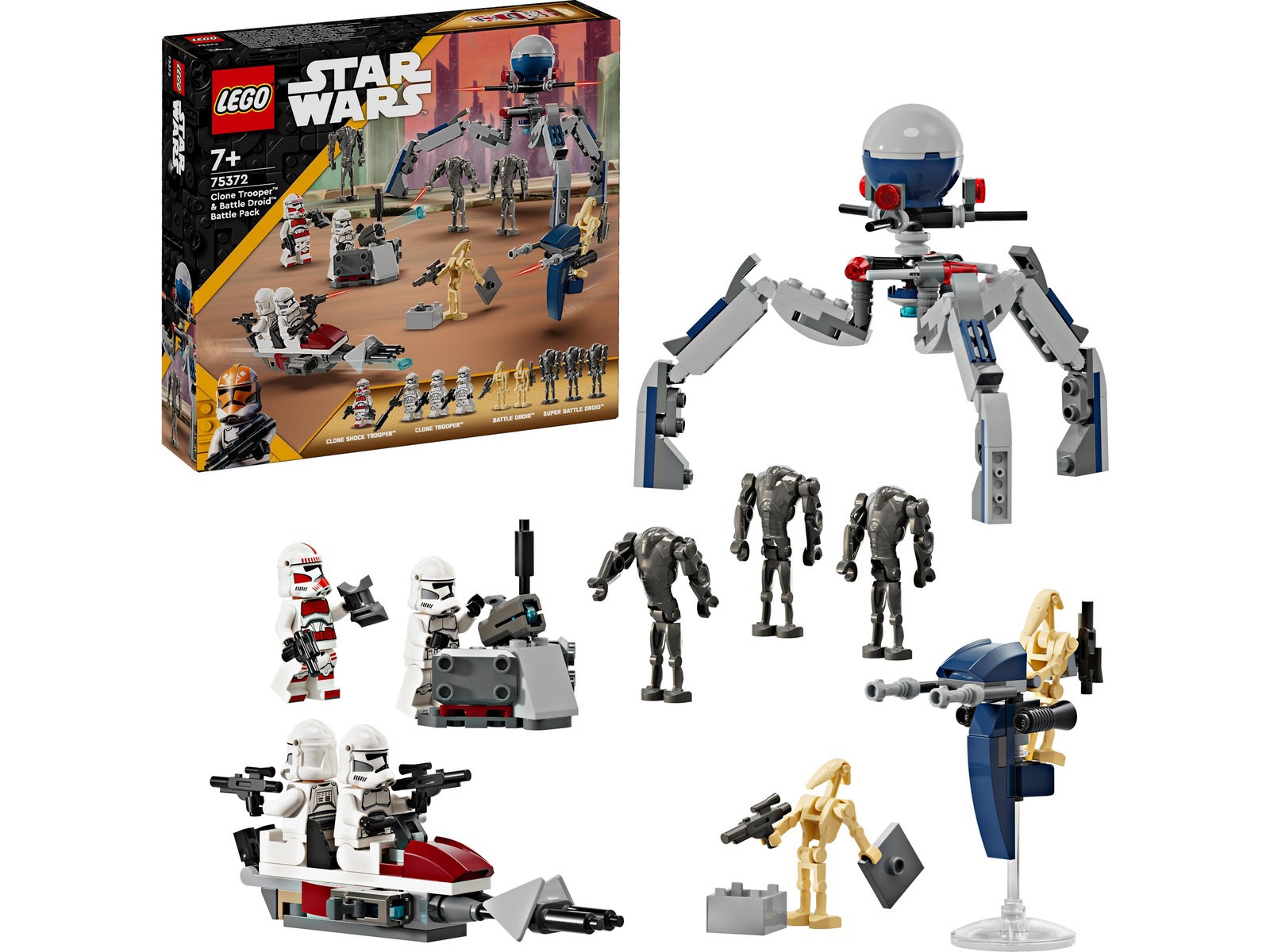 LEGO Star Wars Clone Trooper & Battle Droid Battle Pack 75372 LEGO