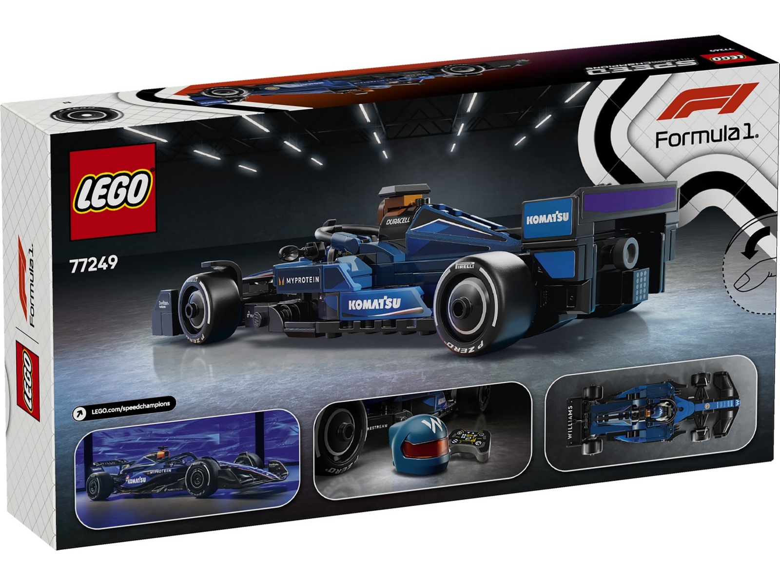 LEGO Speed Champions Williams Racing FW46 F1®-racerbil 77249 LEGO