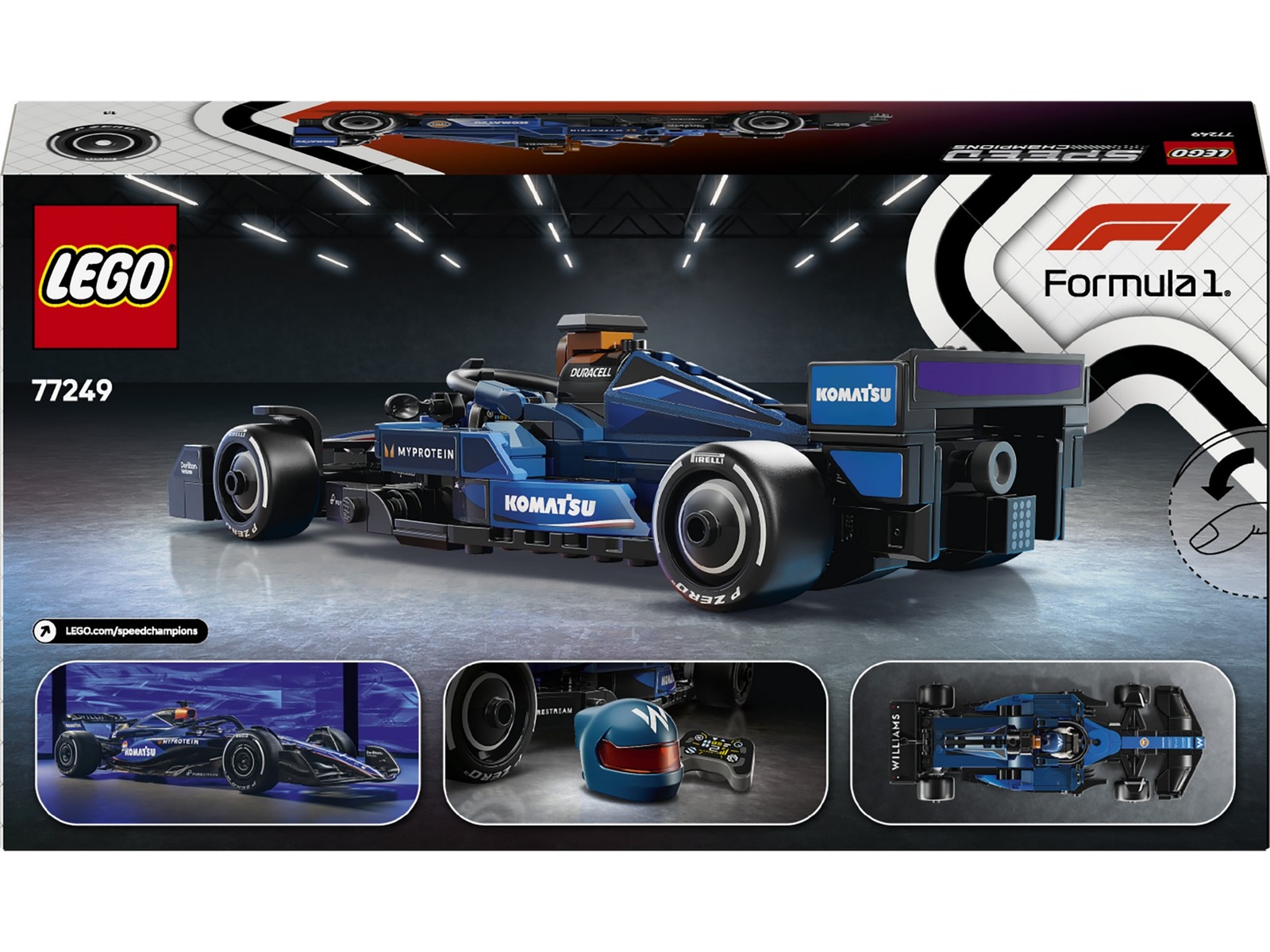 LEGO Speed Champions Williams Racing FW46 F1®-racerbil 77249 LEGO
