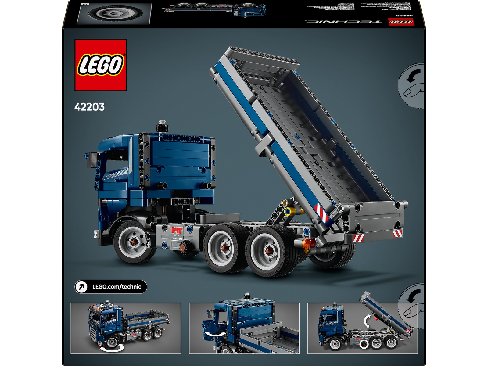 LEGO Technic Dumper med tippflak 42203 LEGO