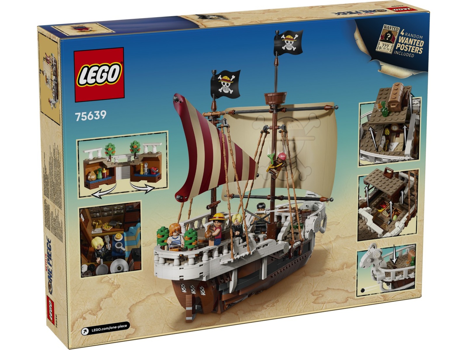 LEGO ONE PIECE Sjørøverskuta Going Merry 75639 LEGO