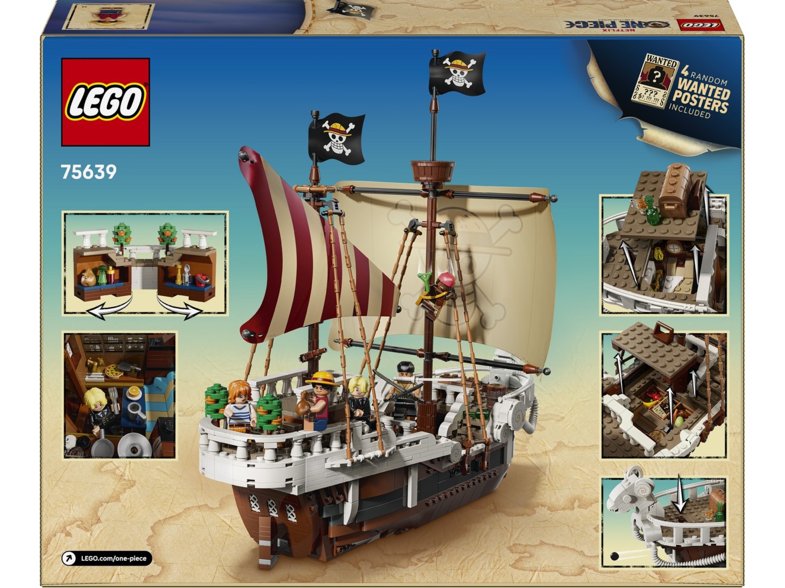 LEGO ONE PIECE Sjørøverskuta Going Merry 75639 LEGO