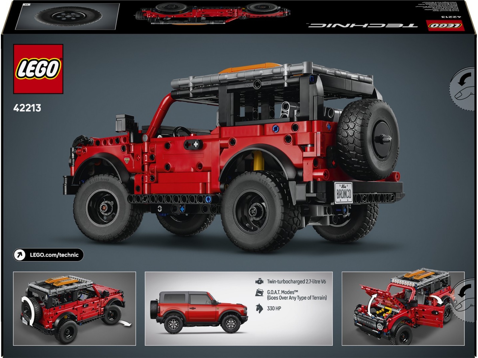 LEGO Technic Ford Bronco SUV 42213 LEGO