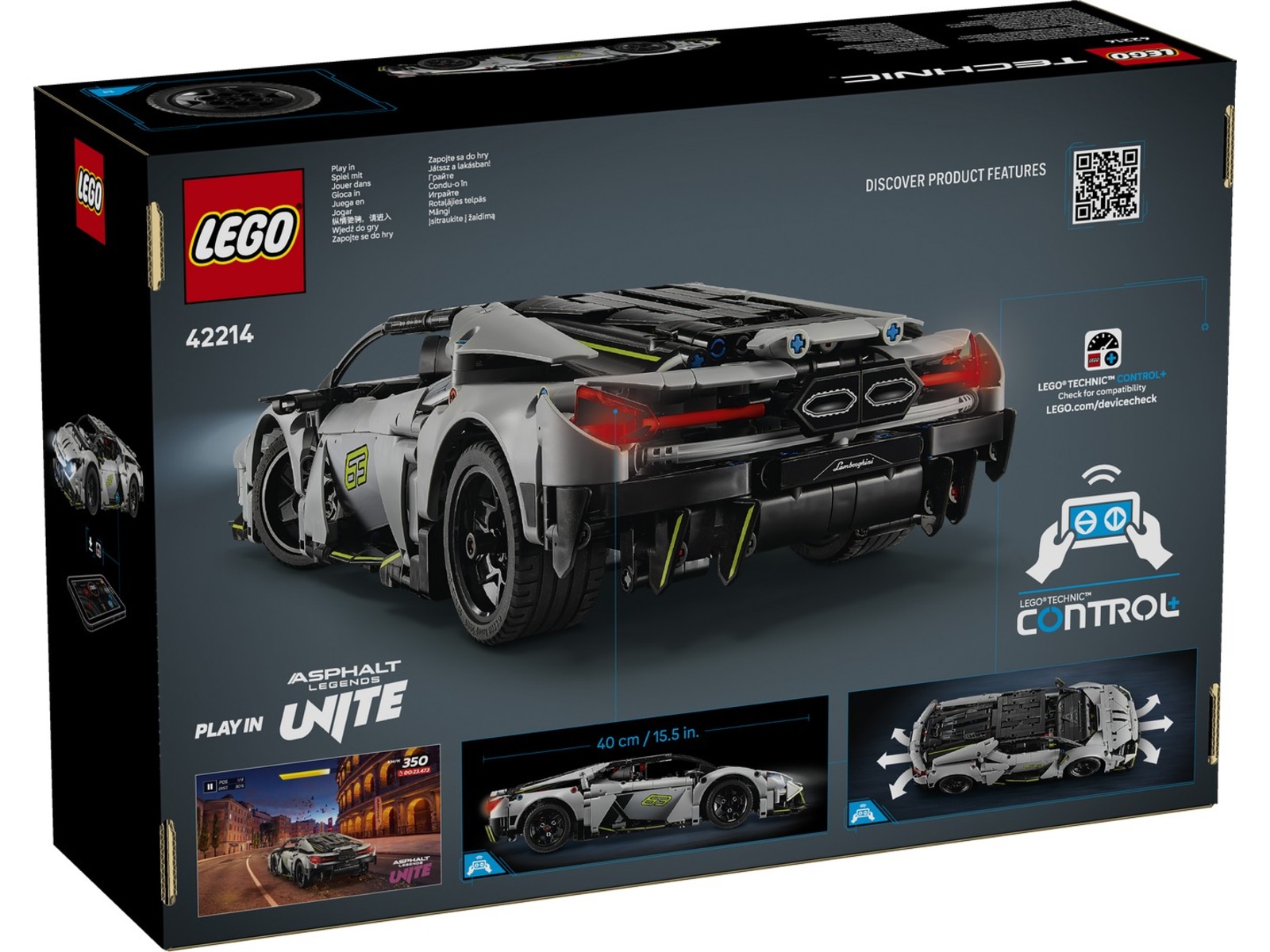 LEGO Technic Supersportsbilen Lamborghini Revuelto 42214 LEGO