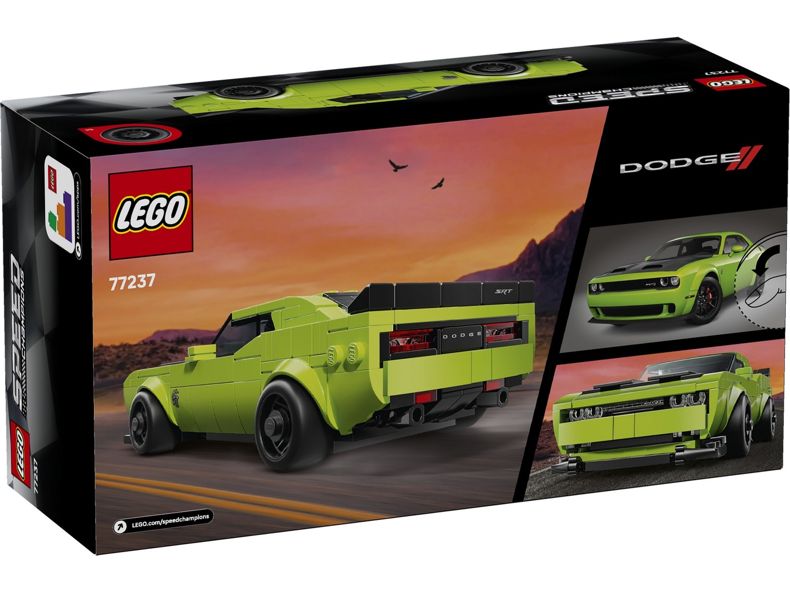 LEGO Speed Champions Sportsbilen Dodge Challenger SRT Hellcat 77237 LEGO