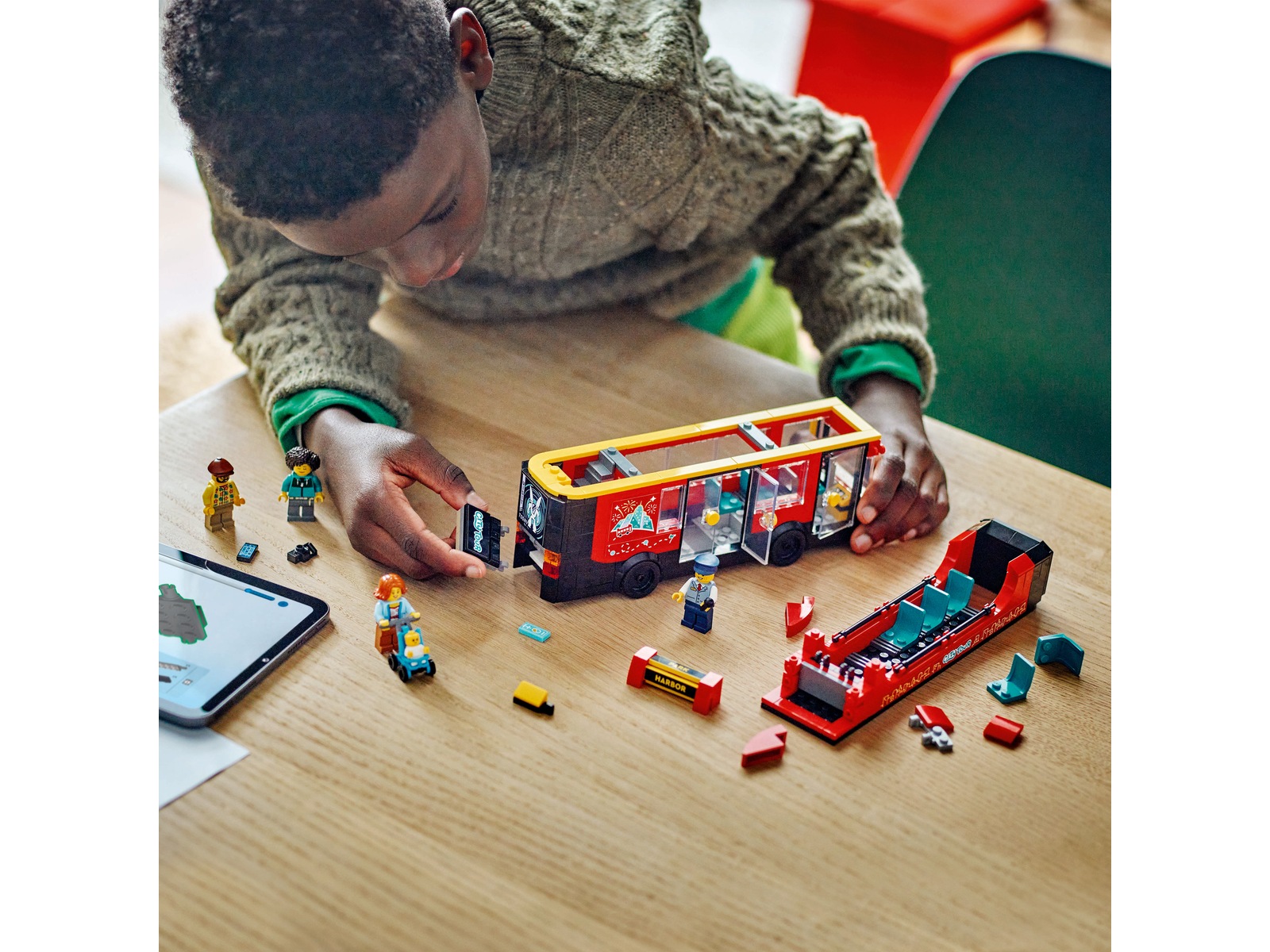 LEGO City Rød dobbeltdekker for sightseeing 60407 LEGO